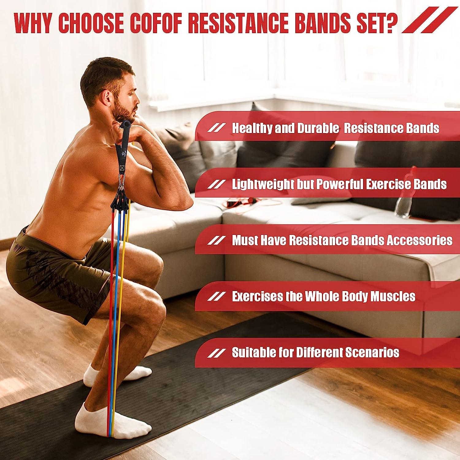 Farfi 1Pc Strength Training Body Building Fitness Accessories Elastic Band  Handle