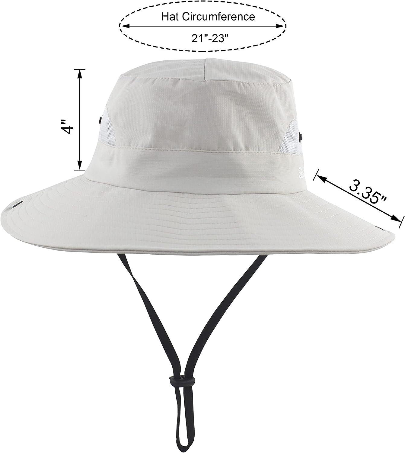 Sun Hats For Women Outdoor Fishing Hats Windproof Upf50+ Uv