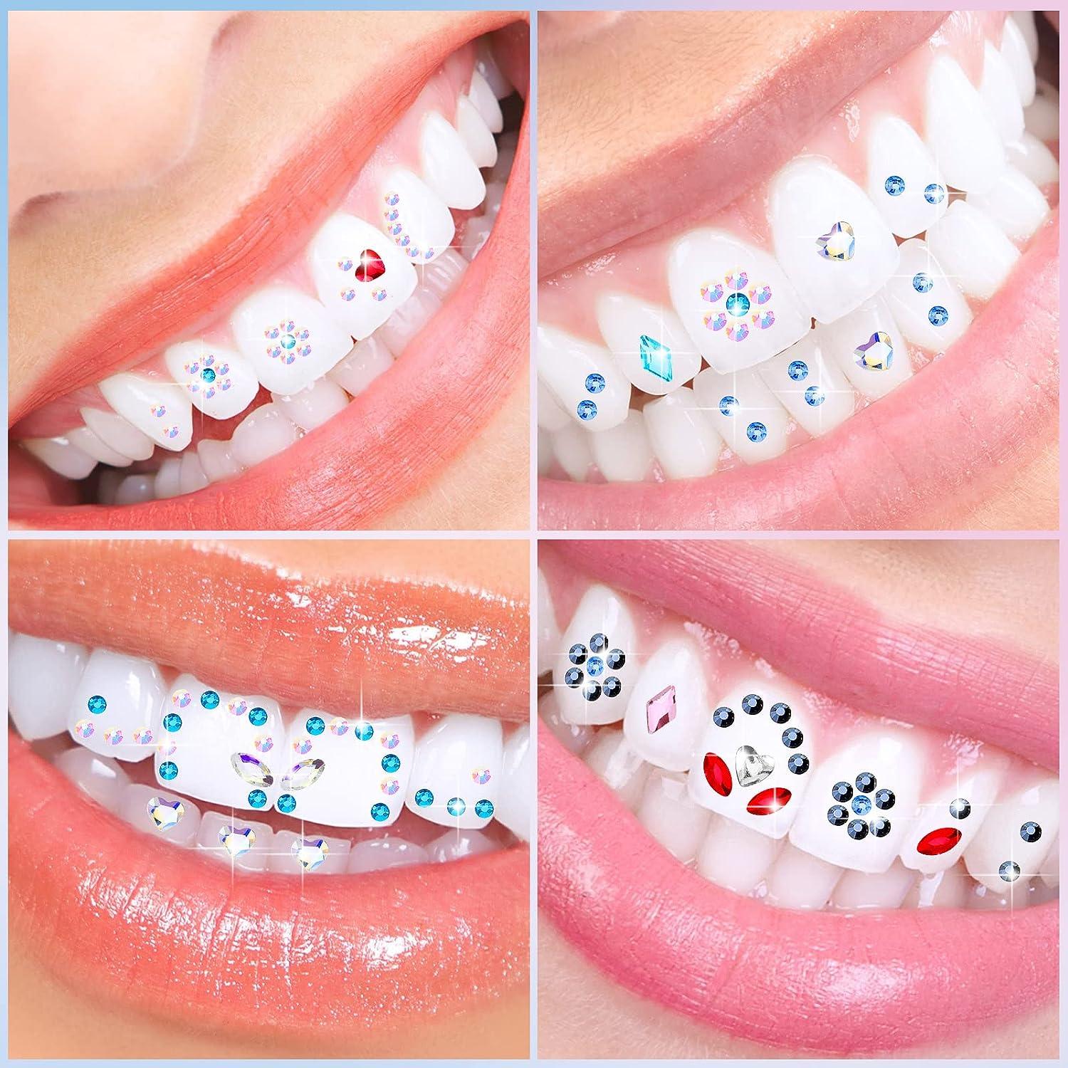 DIY Tooth Gem Set Reliable White Tooth Crystal Jewelry Tooth Decoration Kit