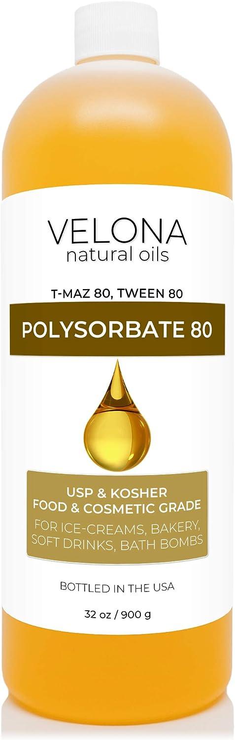 Polysorbate 80 t-maz 80 tween 80 solubilizer surfactant & emulsifier pure 7  lb