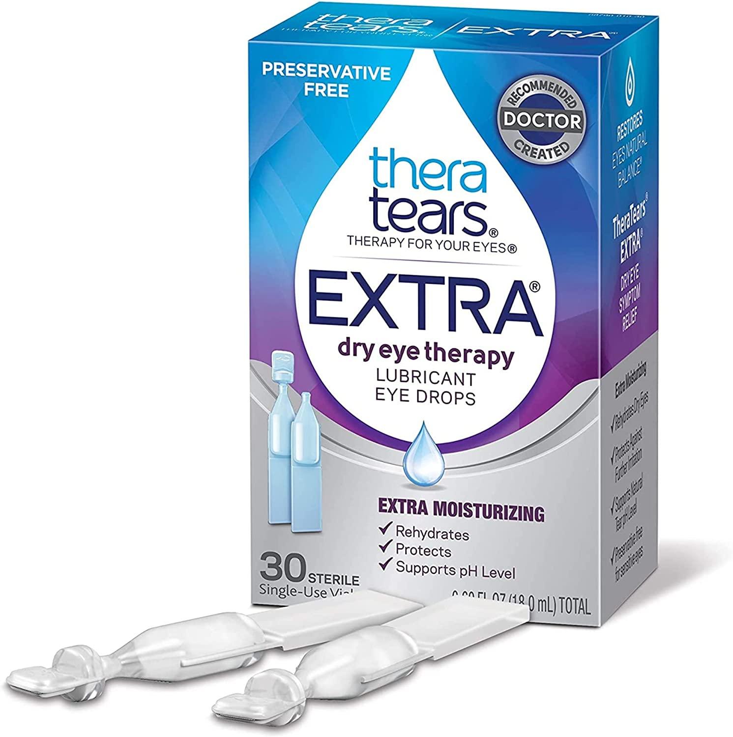 TheraTears Extra Dry Eye Therapy Lubricant Eye Drops Preservative Free