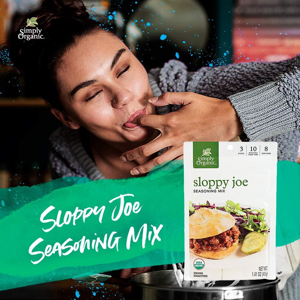 Simply Organic Sloppy Joe Seasoning Mix 1.41 oz.