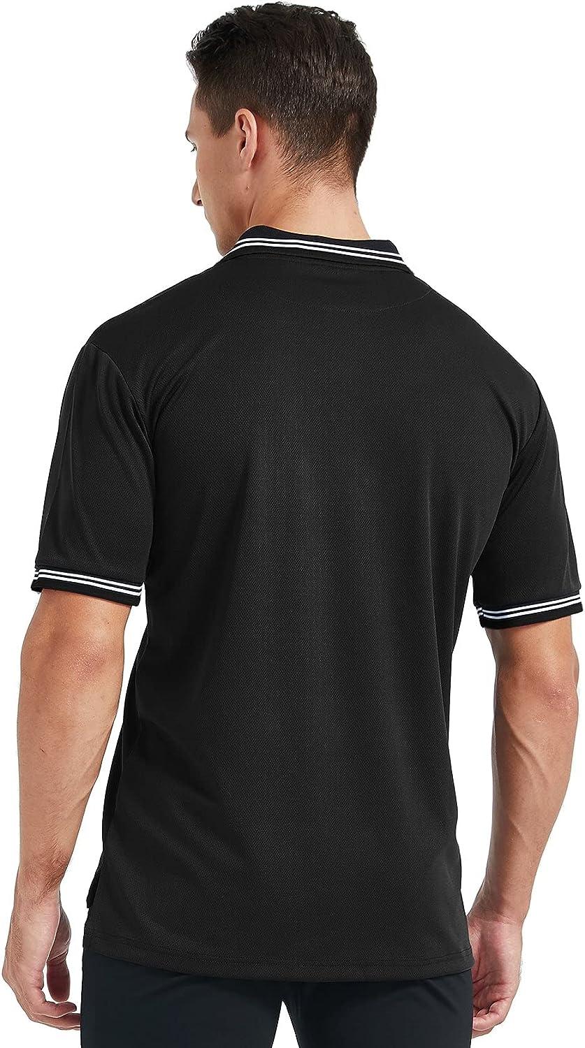 : FitsT4 Men's Referee Shirt 4PCS Official Umpire Jersey