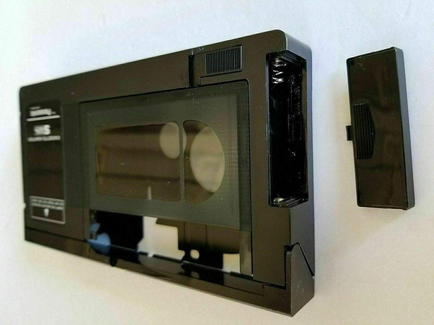 Motorized VHS-C Cassette Adapter for JVC C-P7U CP6BKU C-P6U,Panasonic  PV-P1,RCA VCA115 + LensPen Lens Cleaner + 1 VCC113 Micro-Fiber Cloth