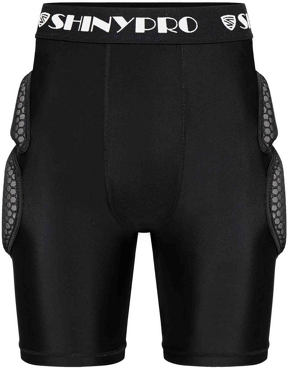 SHINYPRO Protective Padded Shorts for Snowboard and Skate,Overall