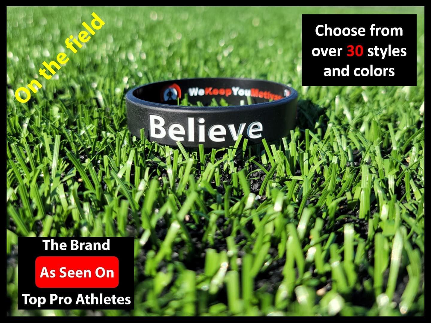 Greatness is a Choice, Create Who You Want to Be Silicone Wristbands with  Quote, Rubber Bracelets for Fitness, Workouts, Exercise, Basketball, Weight
