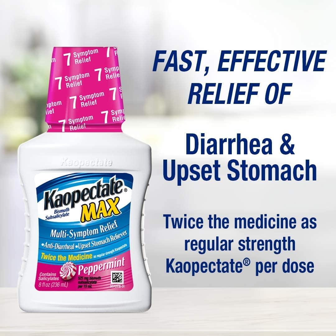 Kaopectate Multi Symptom Relief For Diarrhea And Upset Stomach Max