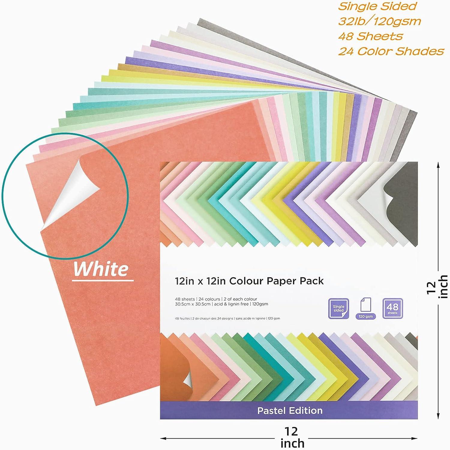 livholic 108 sheets colorful cardstock paper,8.27x11.6 inch colored
