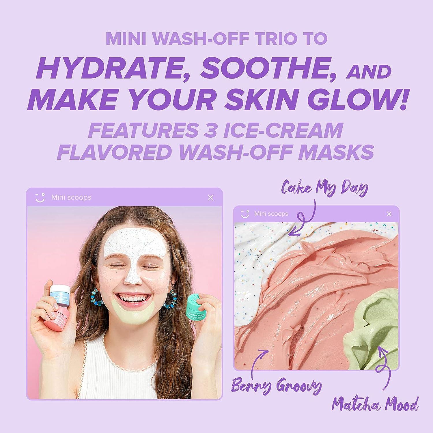 I Dew Care Mini Scoops Wash-Off Mask Set