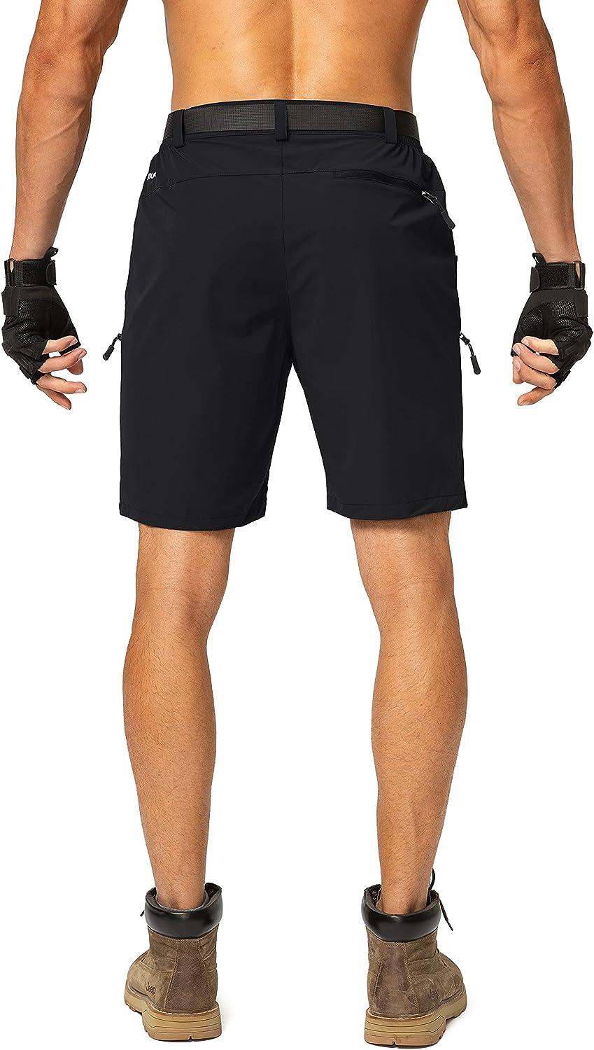 Men's Hiking Cargo Shorts Stretch Quick Dry Outdoor Tactical