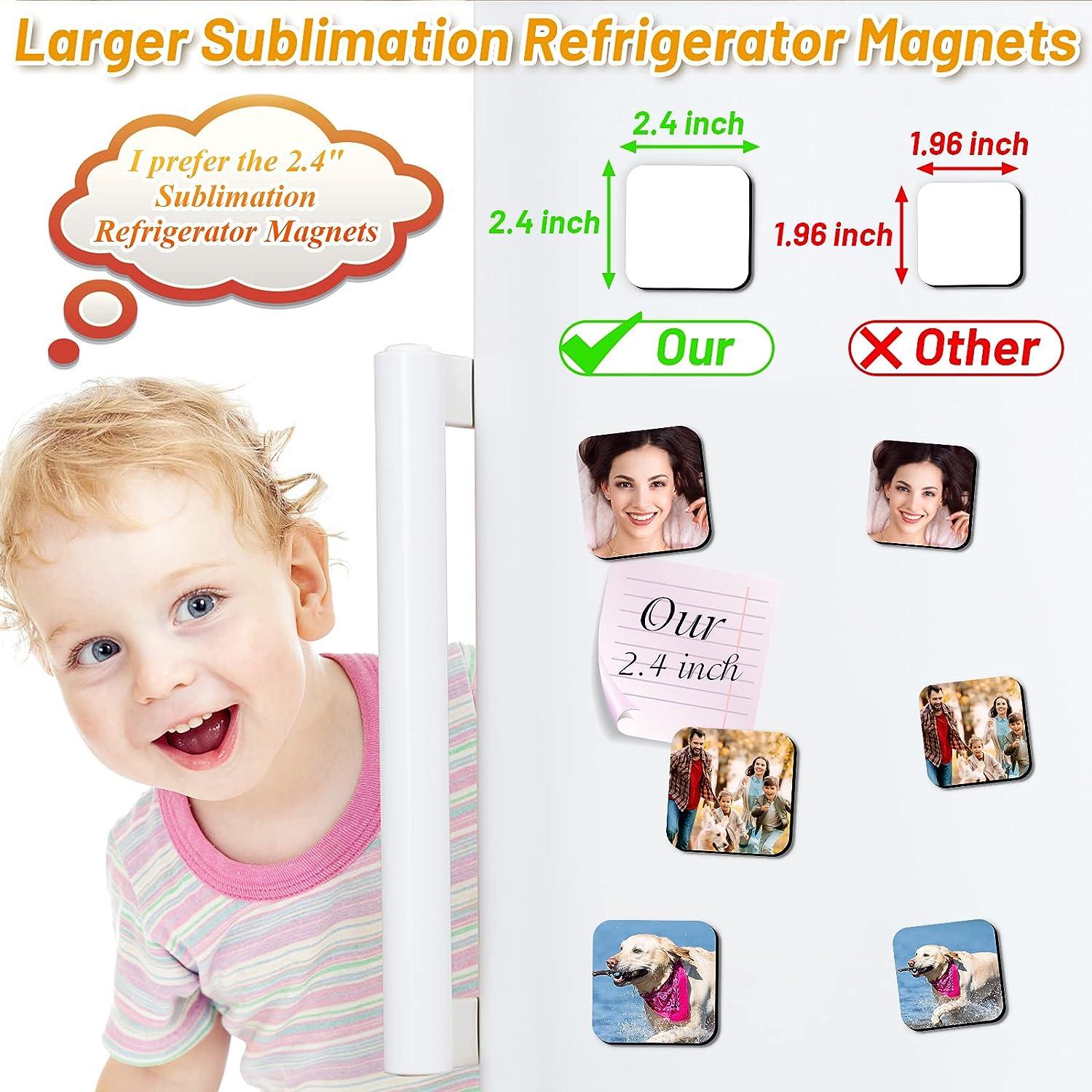 Sublimation Magnets/ Sublimation Refrigerator Magnets/ Large