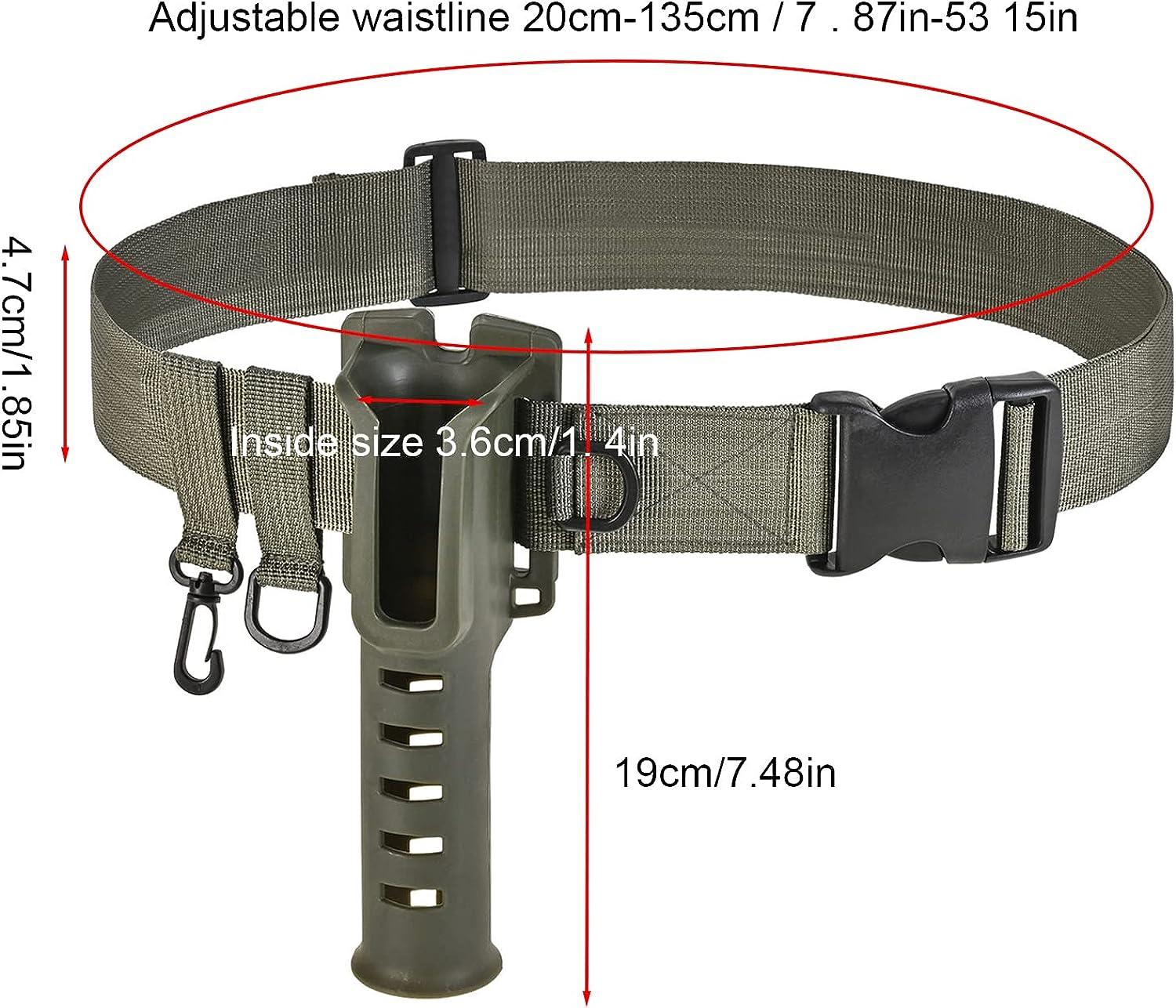 Fly Fishing Hand Rod Holder Adjustable Belt Rod Holder for Fishing Belts  Wading 