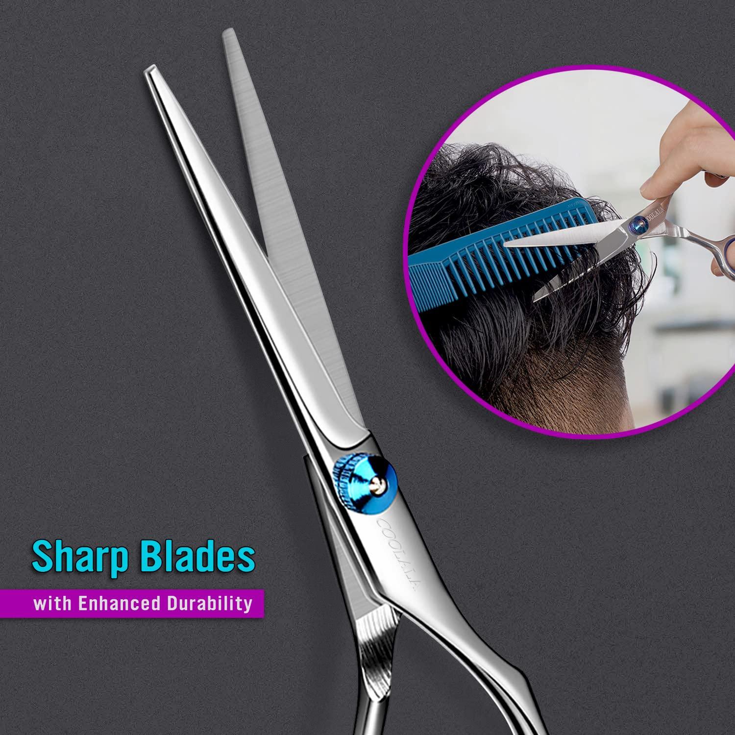 Hair Cutting Scissors Professional Salon Barber Scissors, One Comb