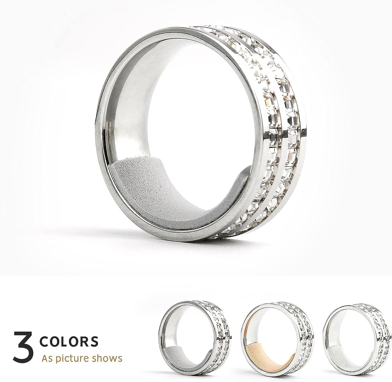 4 Pcs Resizer Gold Color Ring Size Adjuster Fit for Loose Ring Home DIY  Ring Guard Ring Adjusters Set for Men Women