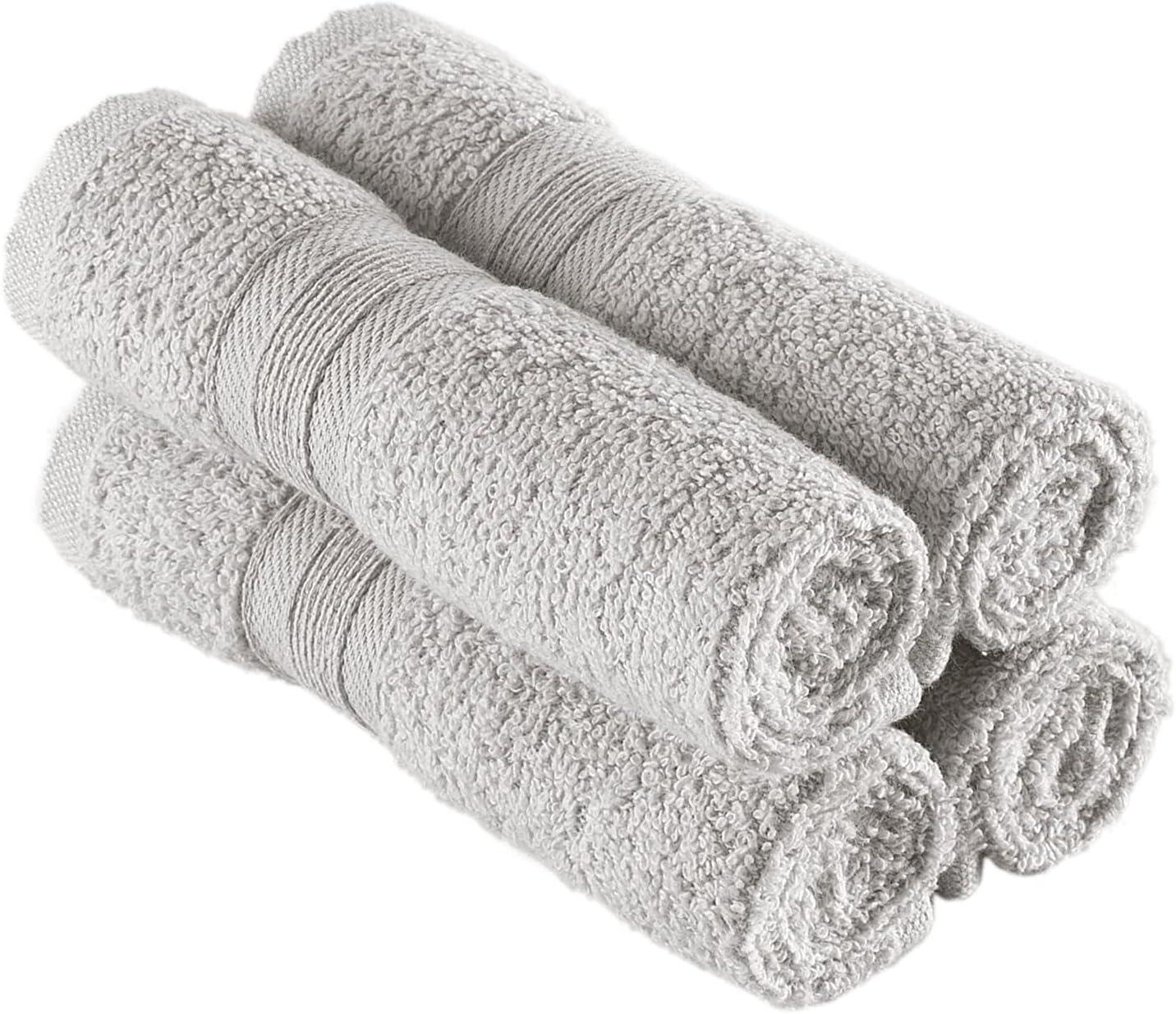 Terry Cloth Kitchen Towel & Washcloth 4 Pcs Combo Set