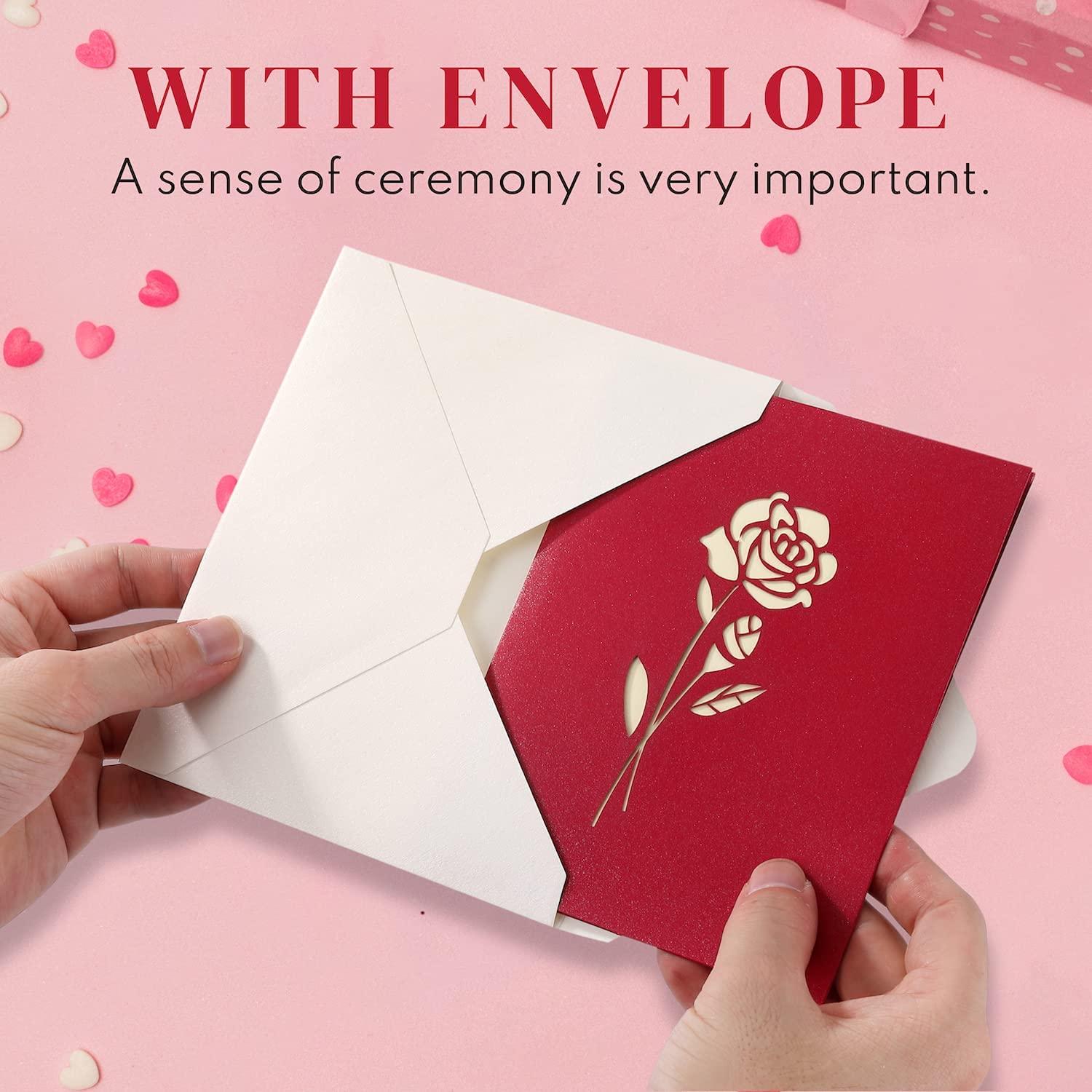 Origami Rose Paper flower Wedding Anniversary GIFT Valentine