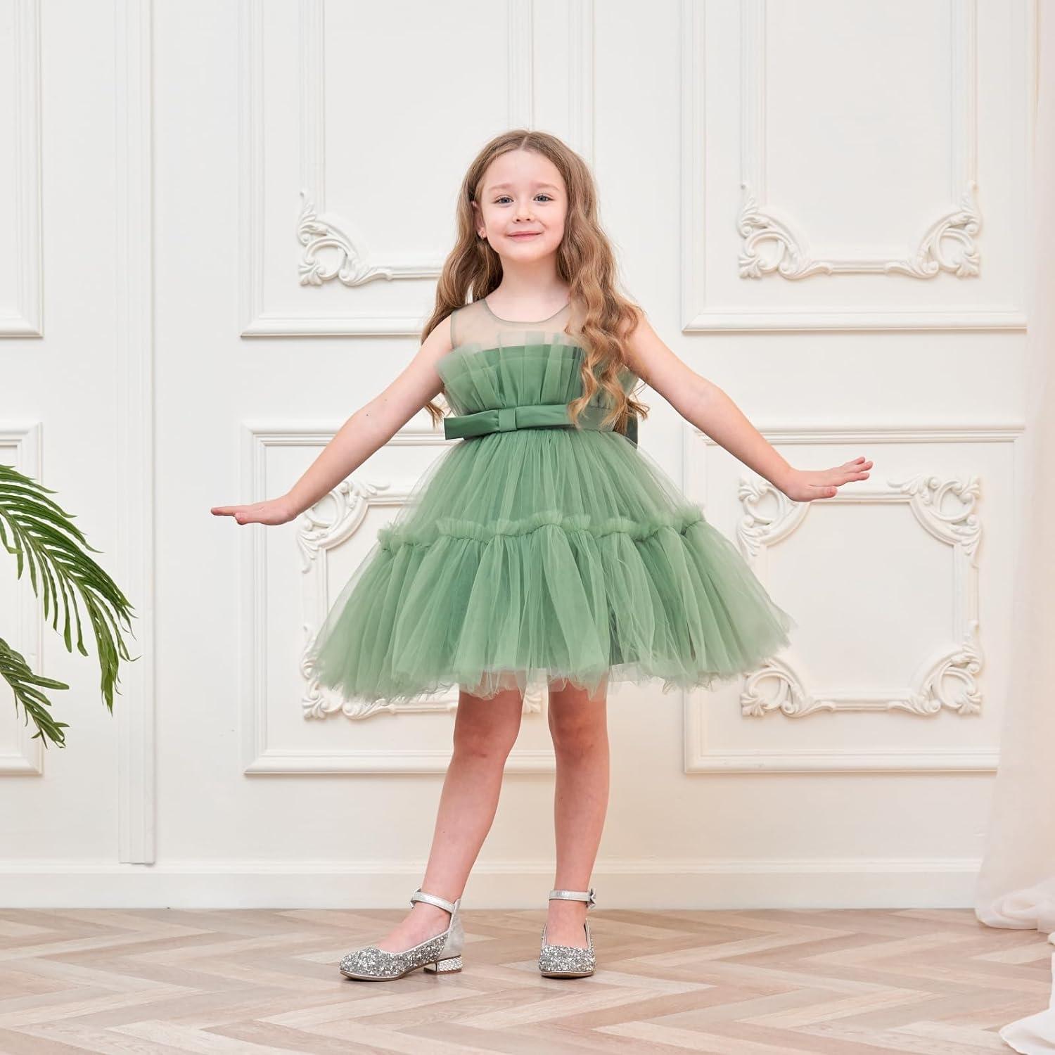 Elegant Flower Girl Wedding & Birthday Princess Dress Princess Style For  Kids Available In Sizes 5 12 Years W0224 From Liancheng05, $17.65 |  DHgate.Com