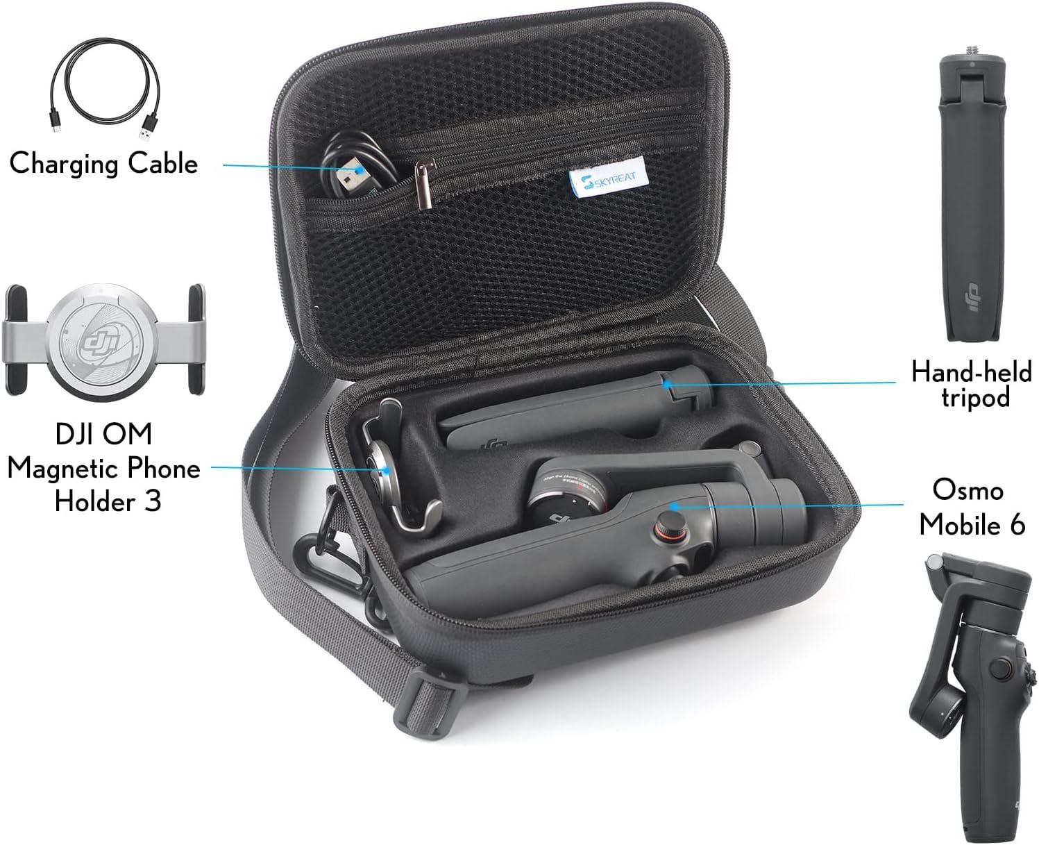 for DJI Osmo Mobile 6 Storage Bag Portable Box Handbag Storage