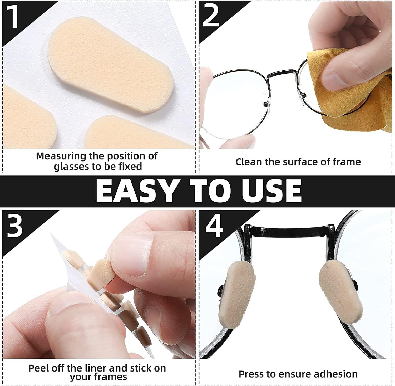 Is this part with the nose pad adjustable? My glasses slip down my nose a  bit and I'm thinking of adjusting this part to fix it : r/glasses