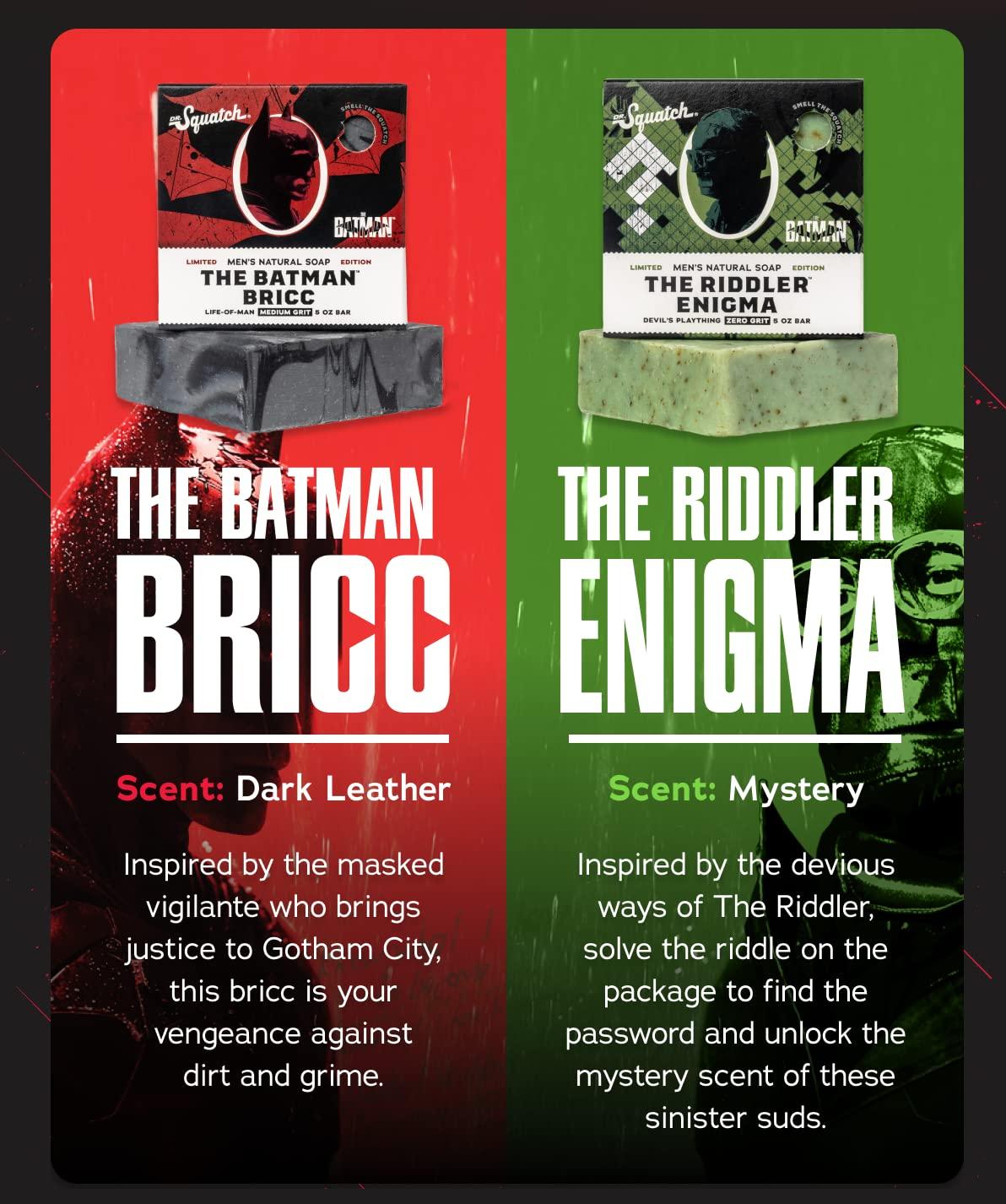 Dr. Squatch THE BATMAN BRICC Review! 