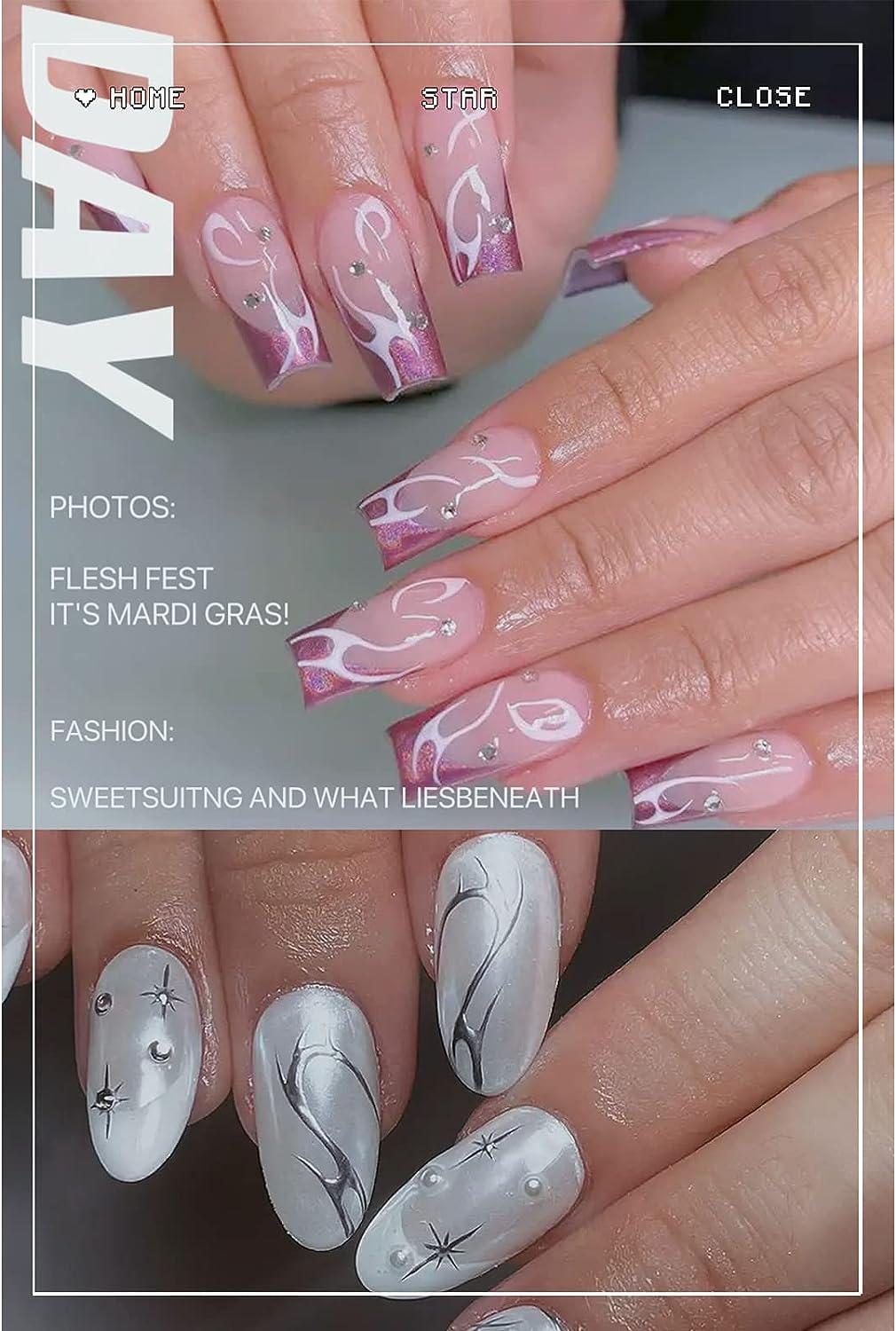 Metallic Nails - Beauty Photos, Trends & News | Allure