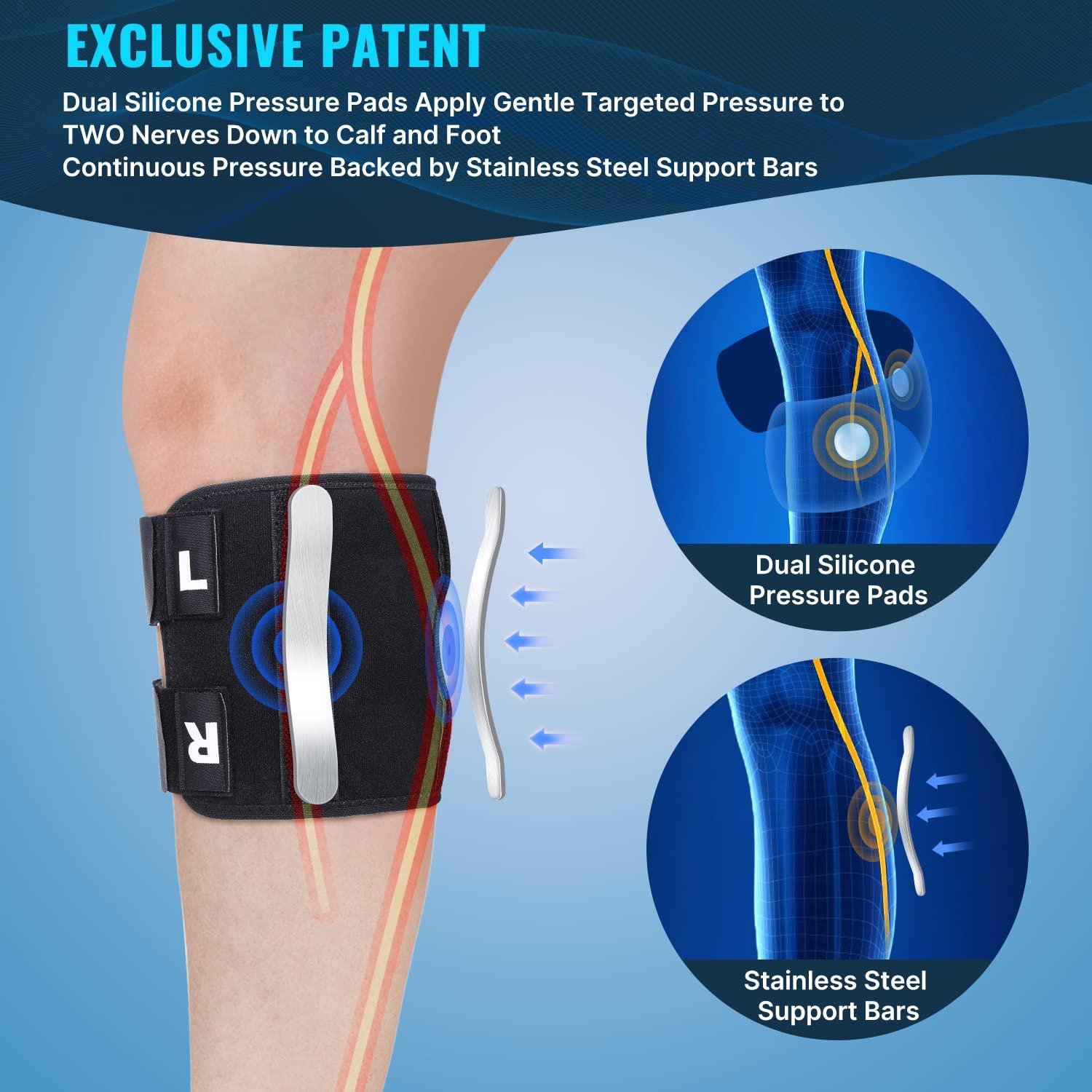 Sciatica Pain Relief Devices - 2023 Best Sciatic Pain Relief , Knee Brace for Sciatica As Seen on TV, Acupressure System for Instant Relief from