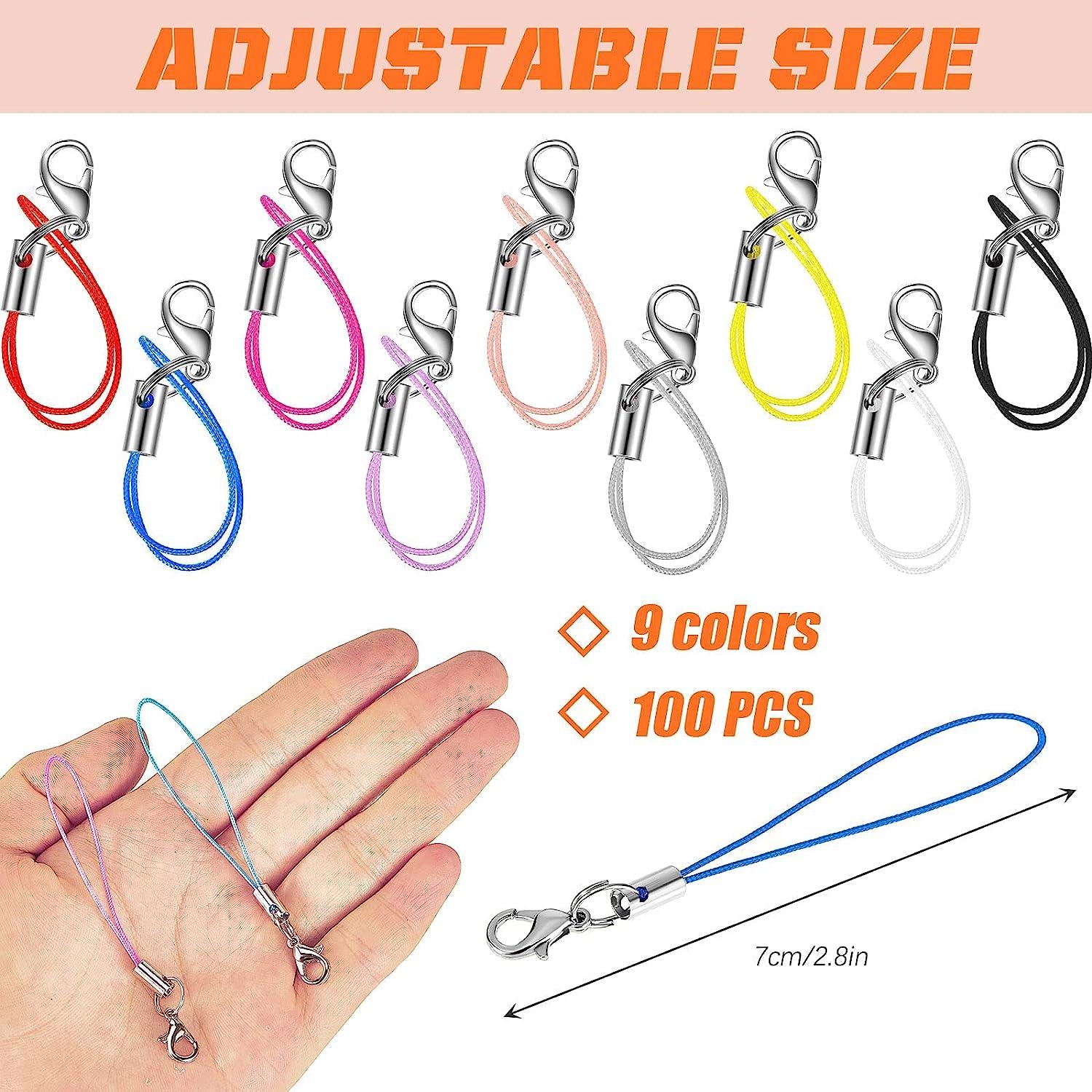 Clips Mobile Phone Strap Phone Lanyard Lobster Clasp Rope Phone
