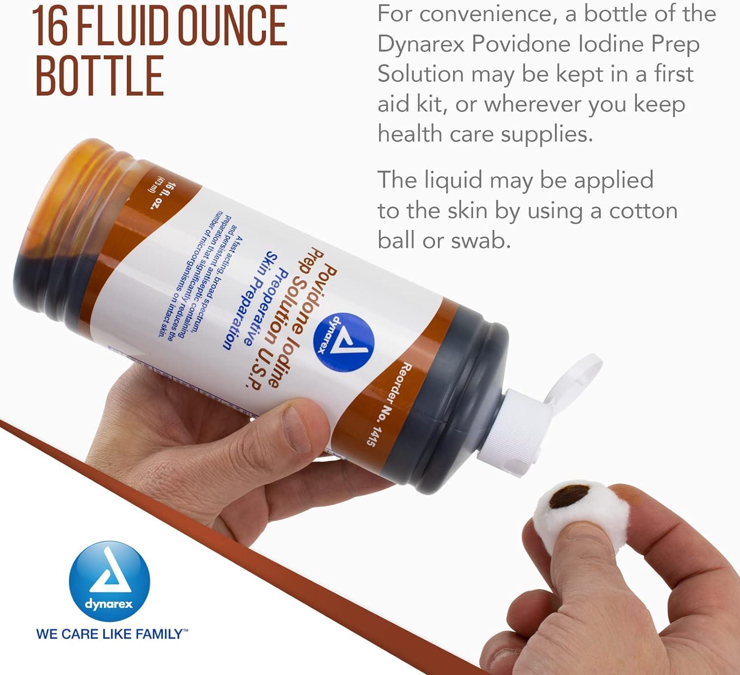 Dynarex Povidone Iodine Prep Solution