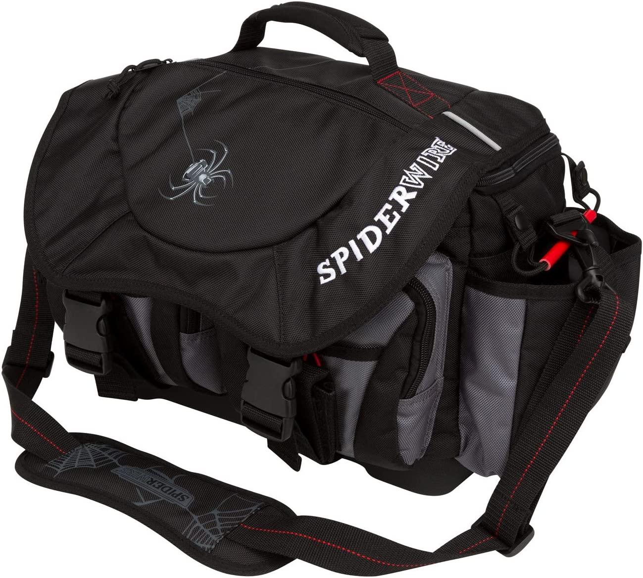 Spiderwire Orb Spider Fishing Tackle Bag 15.7-Liter Black