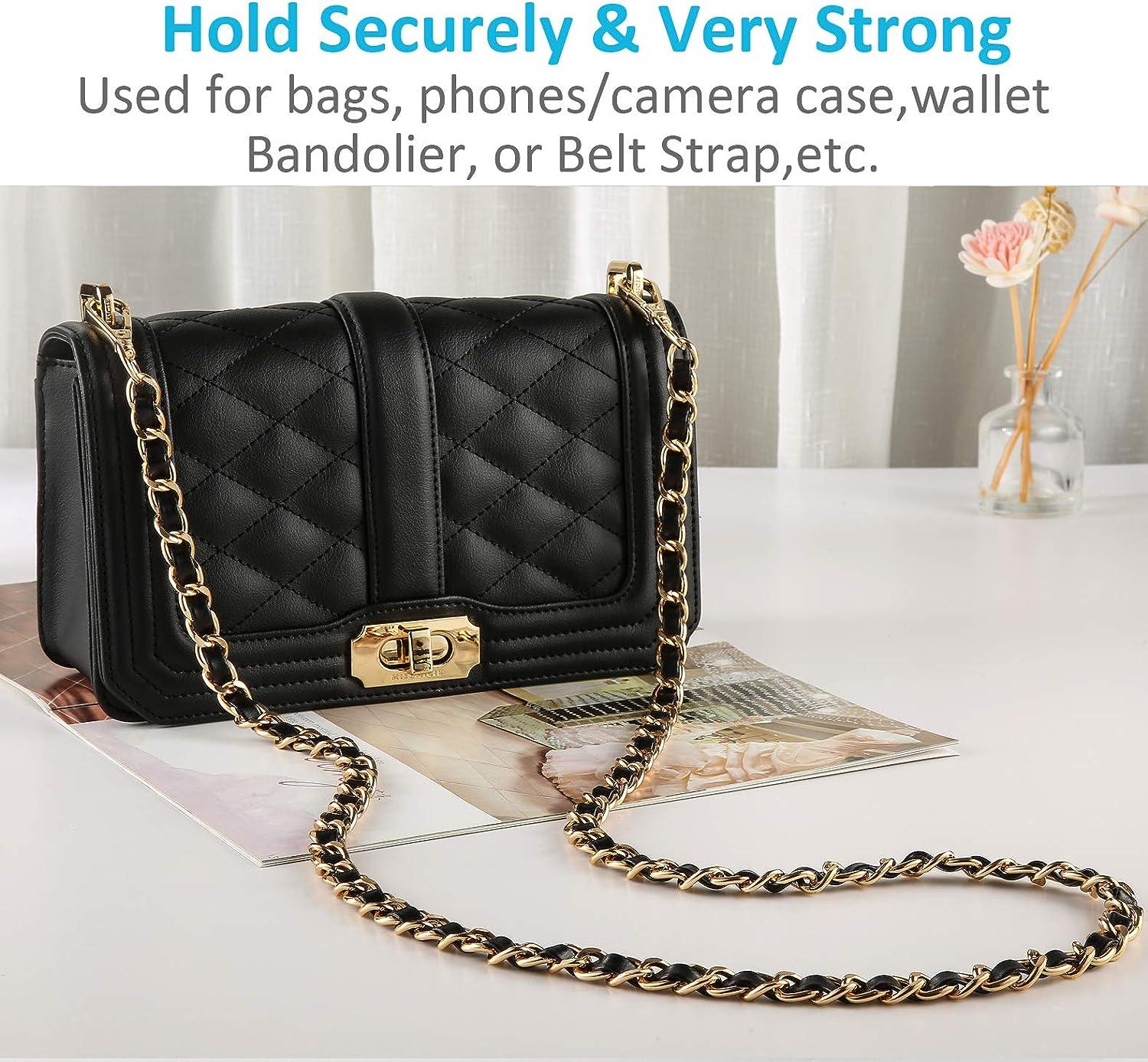 DIY Flat Chain Strap Handbag Chains Accessories Purse Straps Shoulder –  SnapS Tools