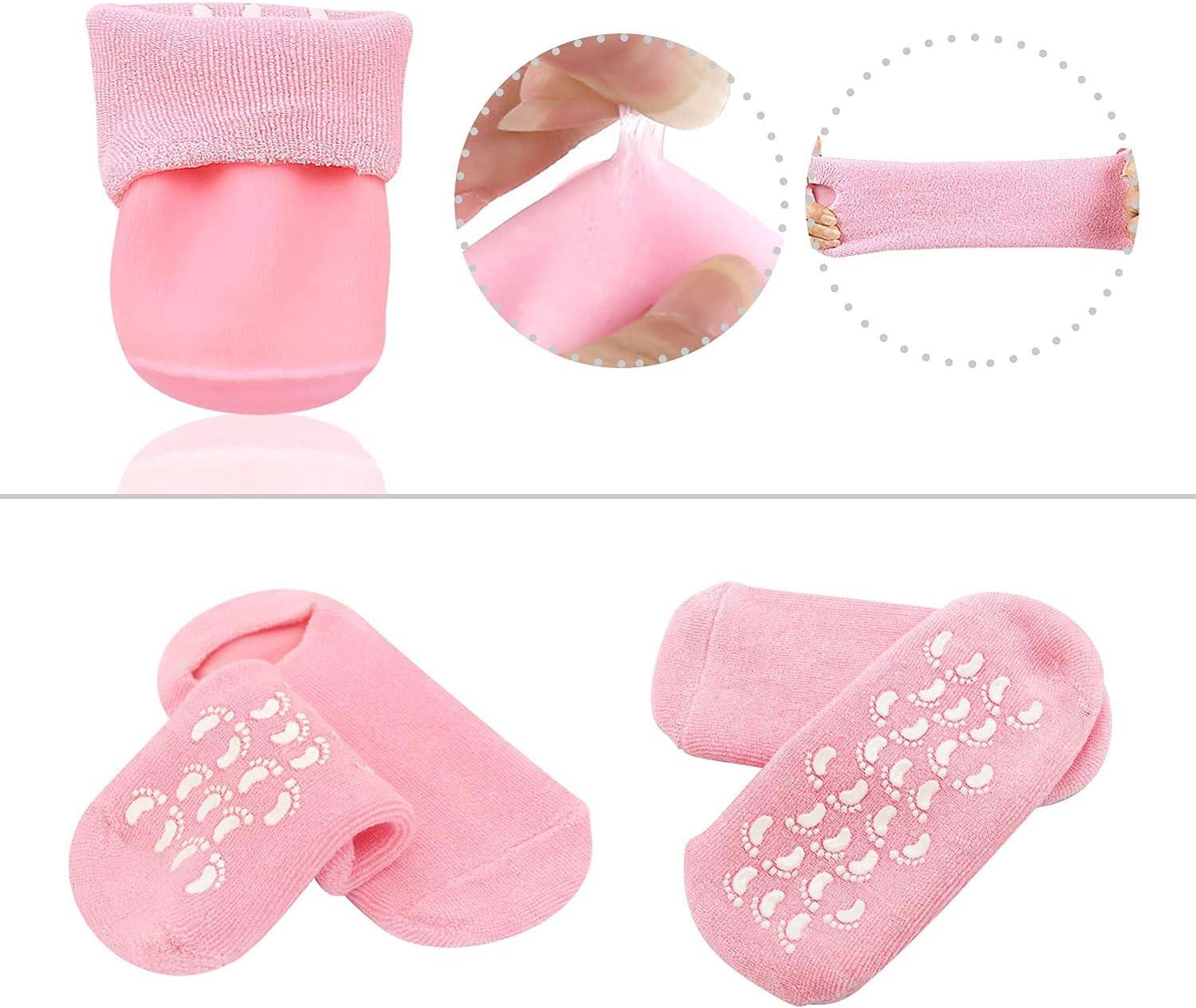 Spa Silicone Socks Moisturizing Gel Socks Exfoliating and Preventing  Dryness Cracked Dead Skin Remove Protector Foot Care Tools - AliExpress