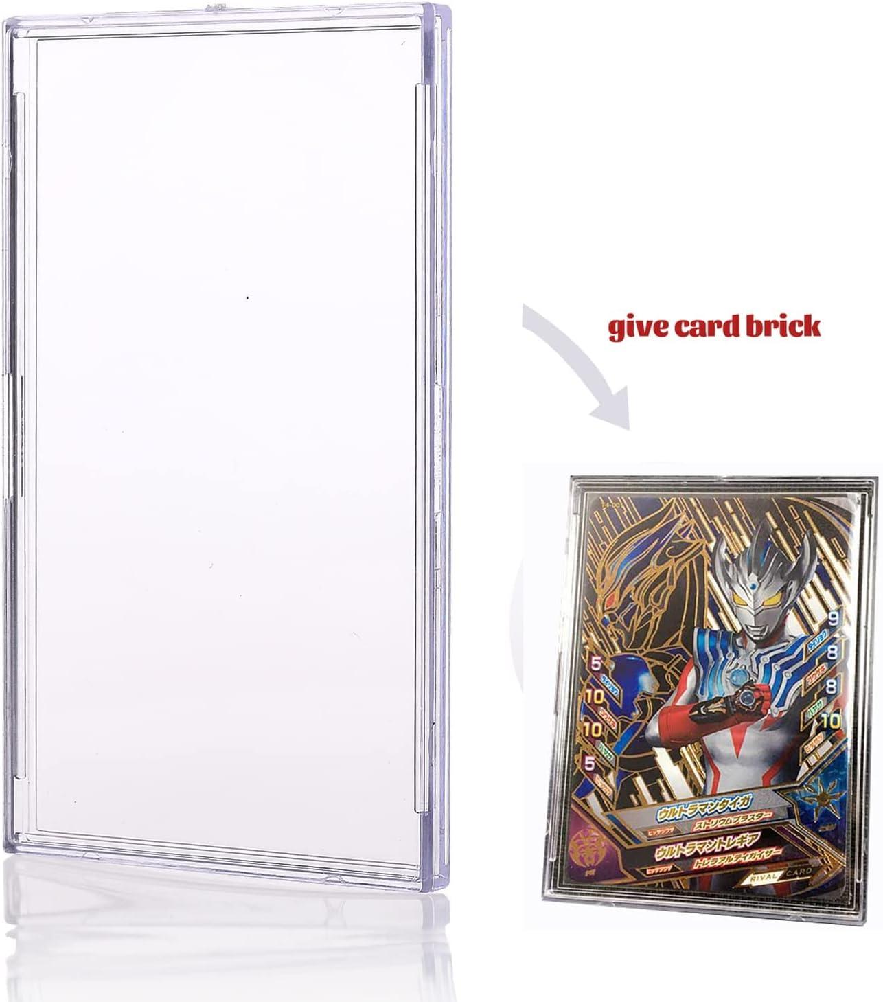 Hard Plastic Card Sleeves Card Protector Card Holder Case - Temu