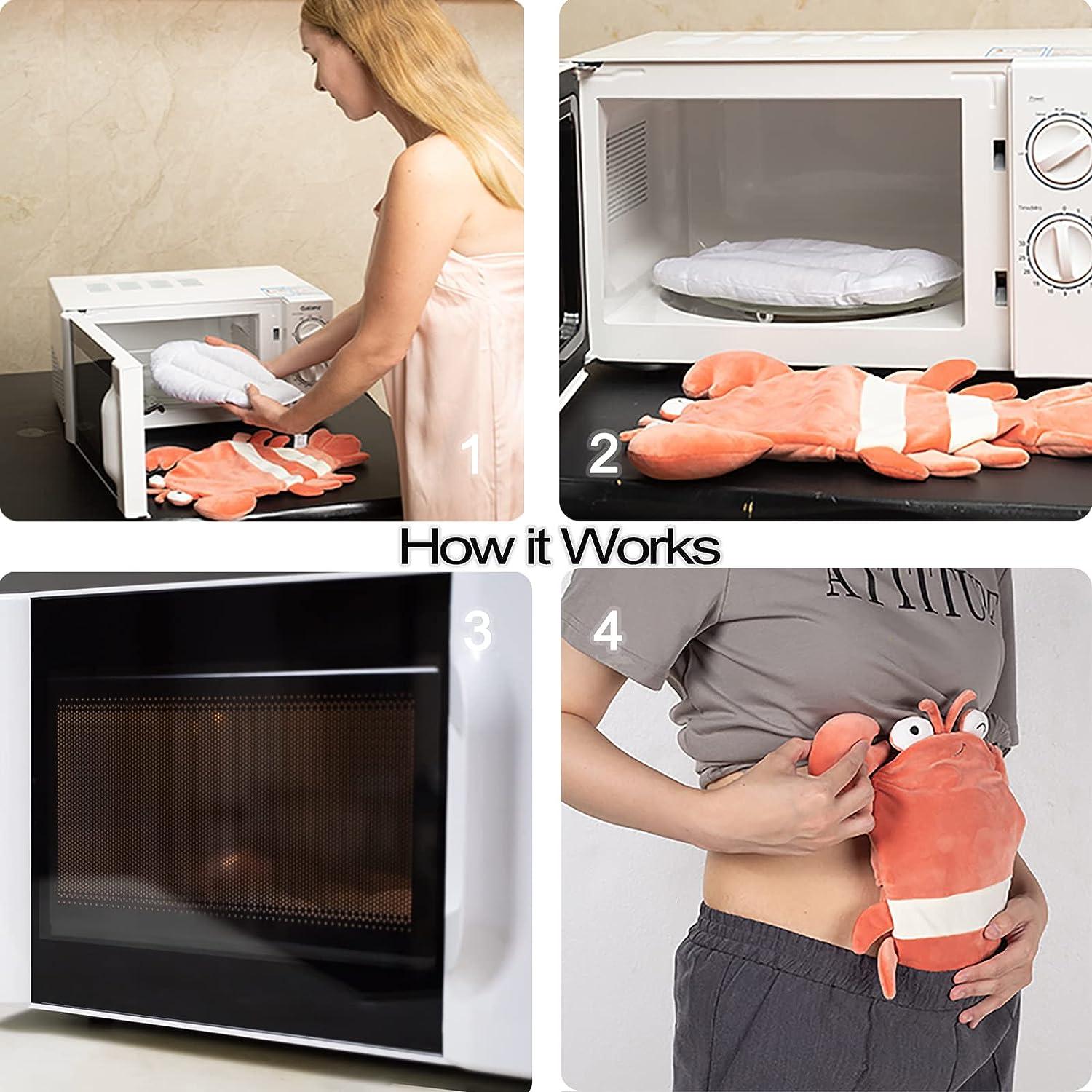 These Stuffed Animals Heat Up in the Microwave and Smell like Lavender