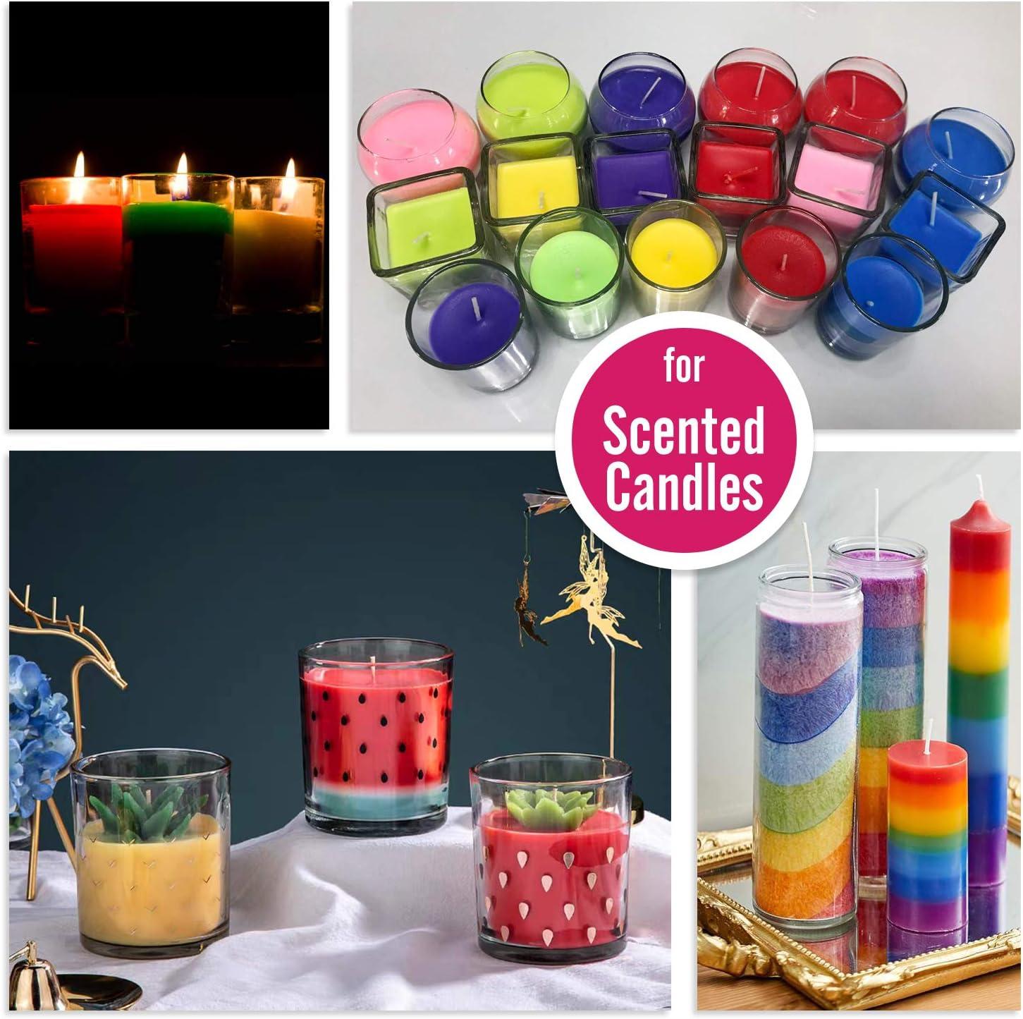 Candle Dye - 20 Color Liquid Candle Wax Dye for DIY Candle Making