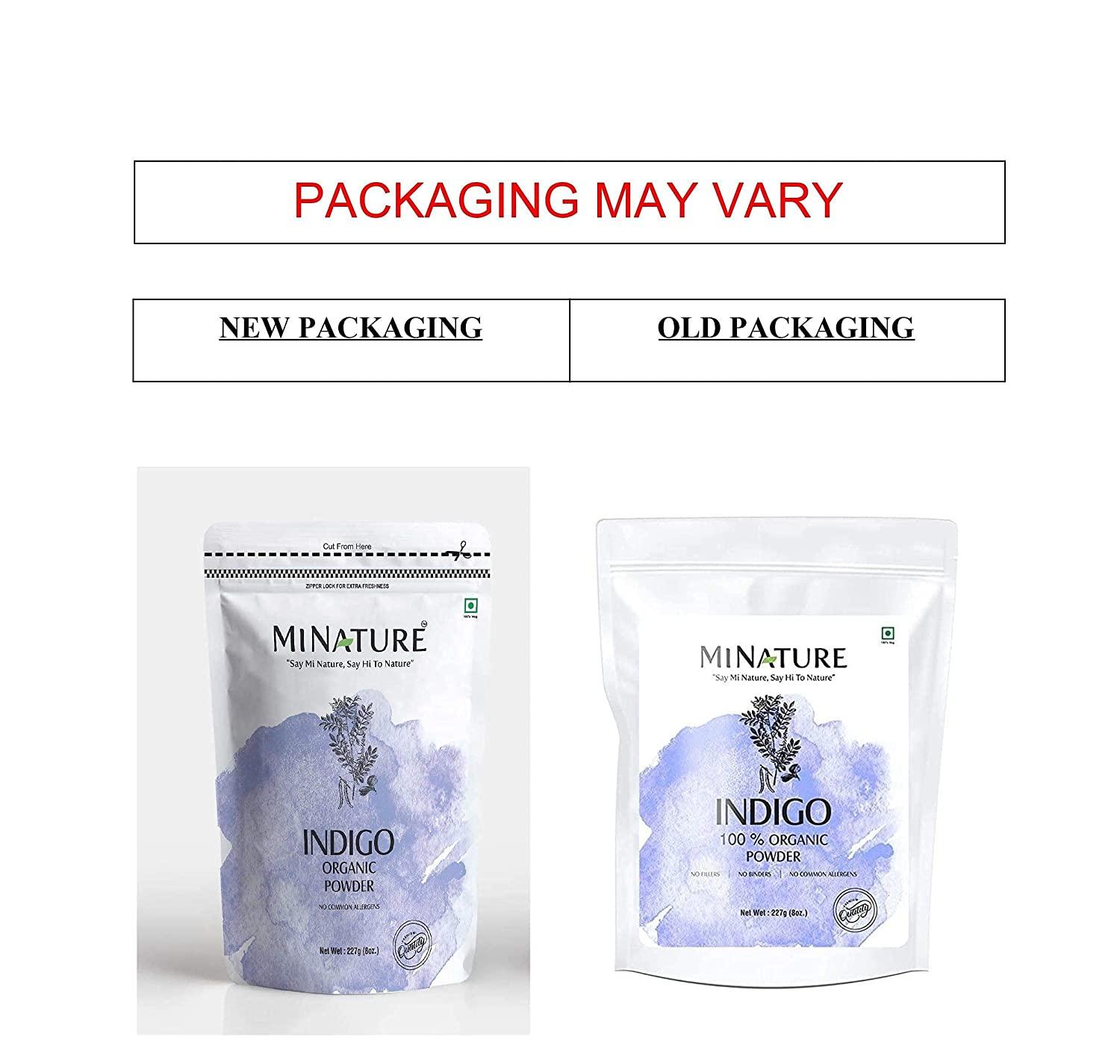 Natural Healthlife Care 100% Natural Indigo Powder (Indigofera Tinctoria)  (227g / (1/2 lb) / 8 ounces)