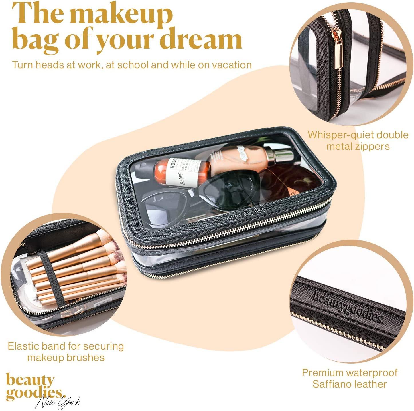 Clear Makeup Bag Organizer, Make up Bag Cosmetic Bag, Toiletry Bag