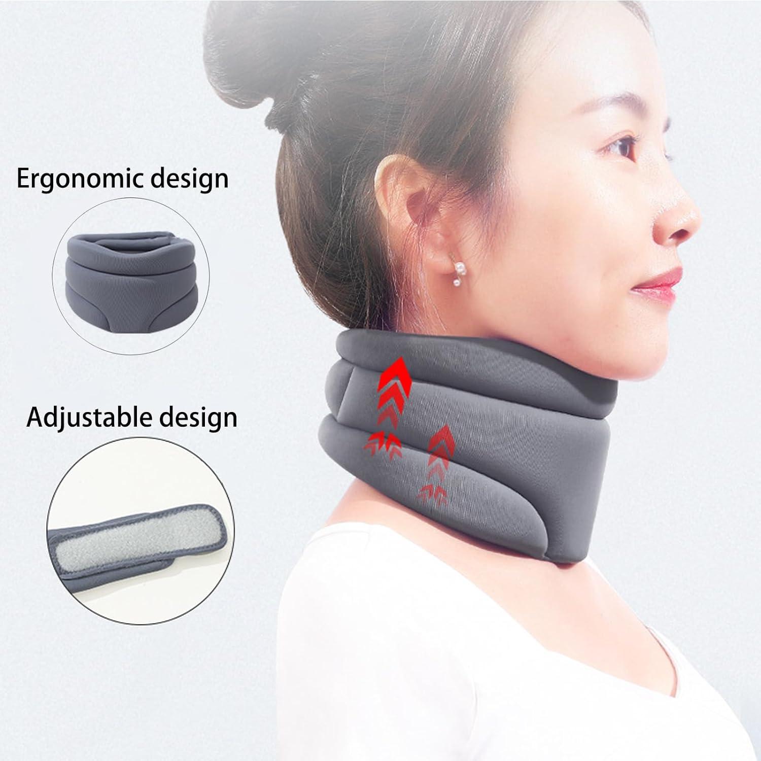 Cervicorrect Neck Brace,Cervicorrect Neck Brace by Healthy Lab  Co,Cervicorrect Neck Brace-Cervical Neck Brace for Snoring,Neck Brace for  Neck Pain and