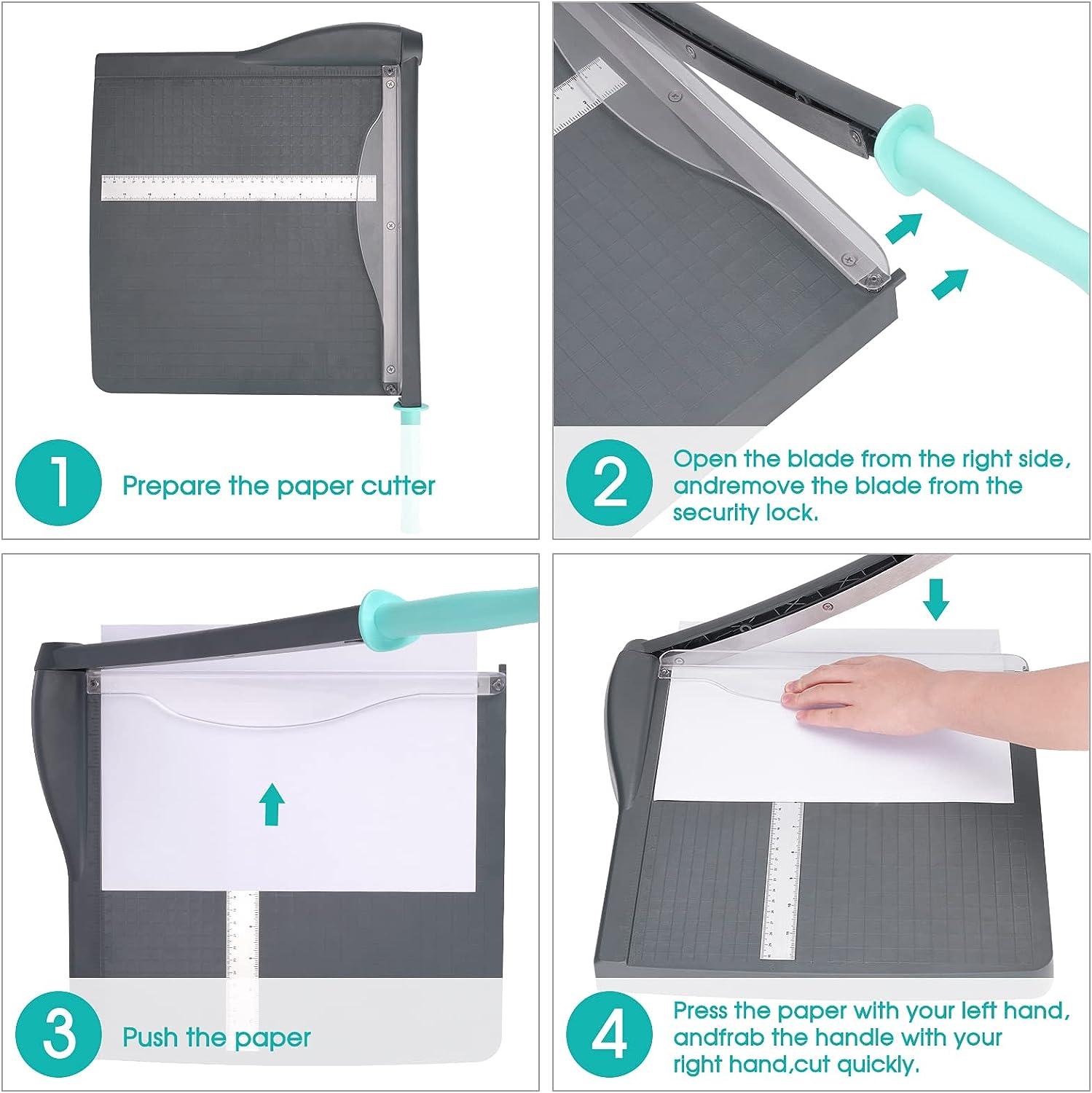 Paper Cutting Board, Accurate Cut Portable Paper Cutter For Office