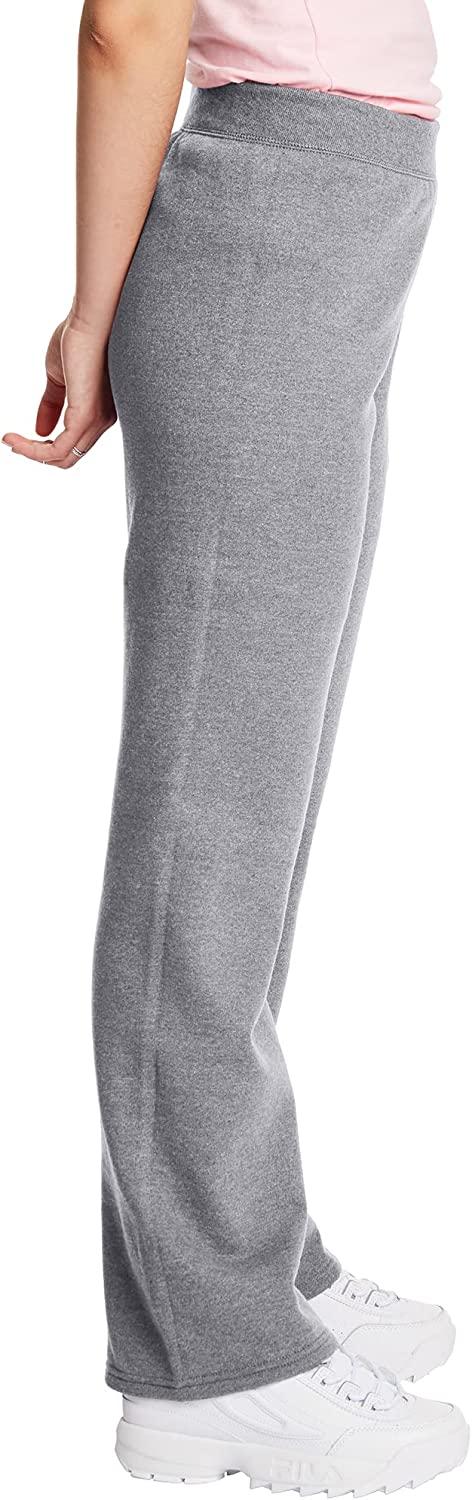 Hanes ComfortSoft EcoSmart Women's Open Leg Fleece Sweatpants : :  Clothing, Shoes & Accessories