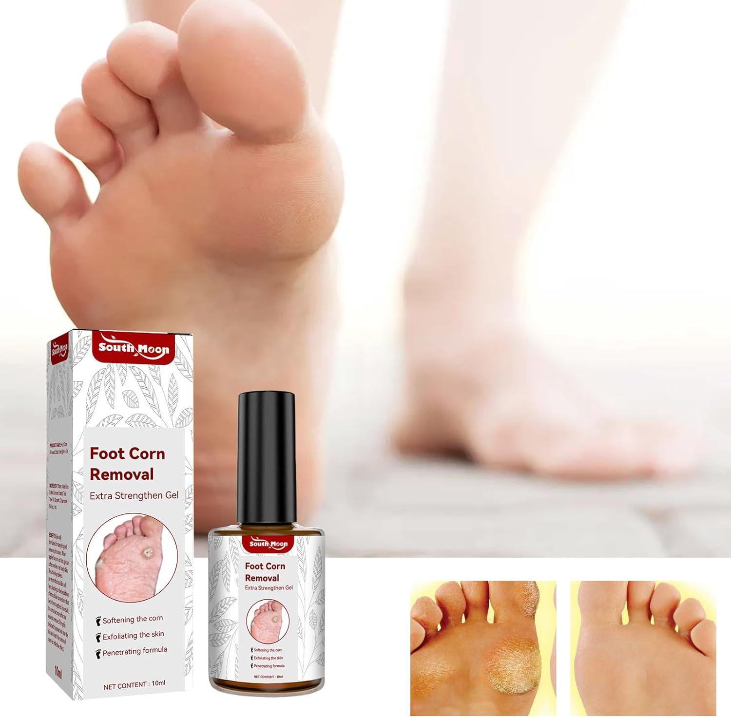 Ncnact 10ml Extra Strength Foot Corn Removal Gel Set Of 3 Corn Remover For Feet Liquid Formula