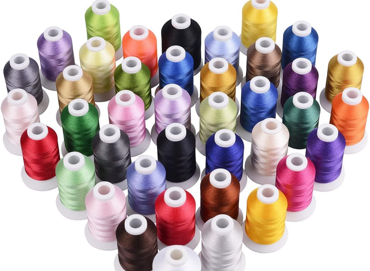 60 Mini Spools of 100% Polyester Thread ~ 10 yds. of thread per