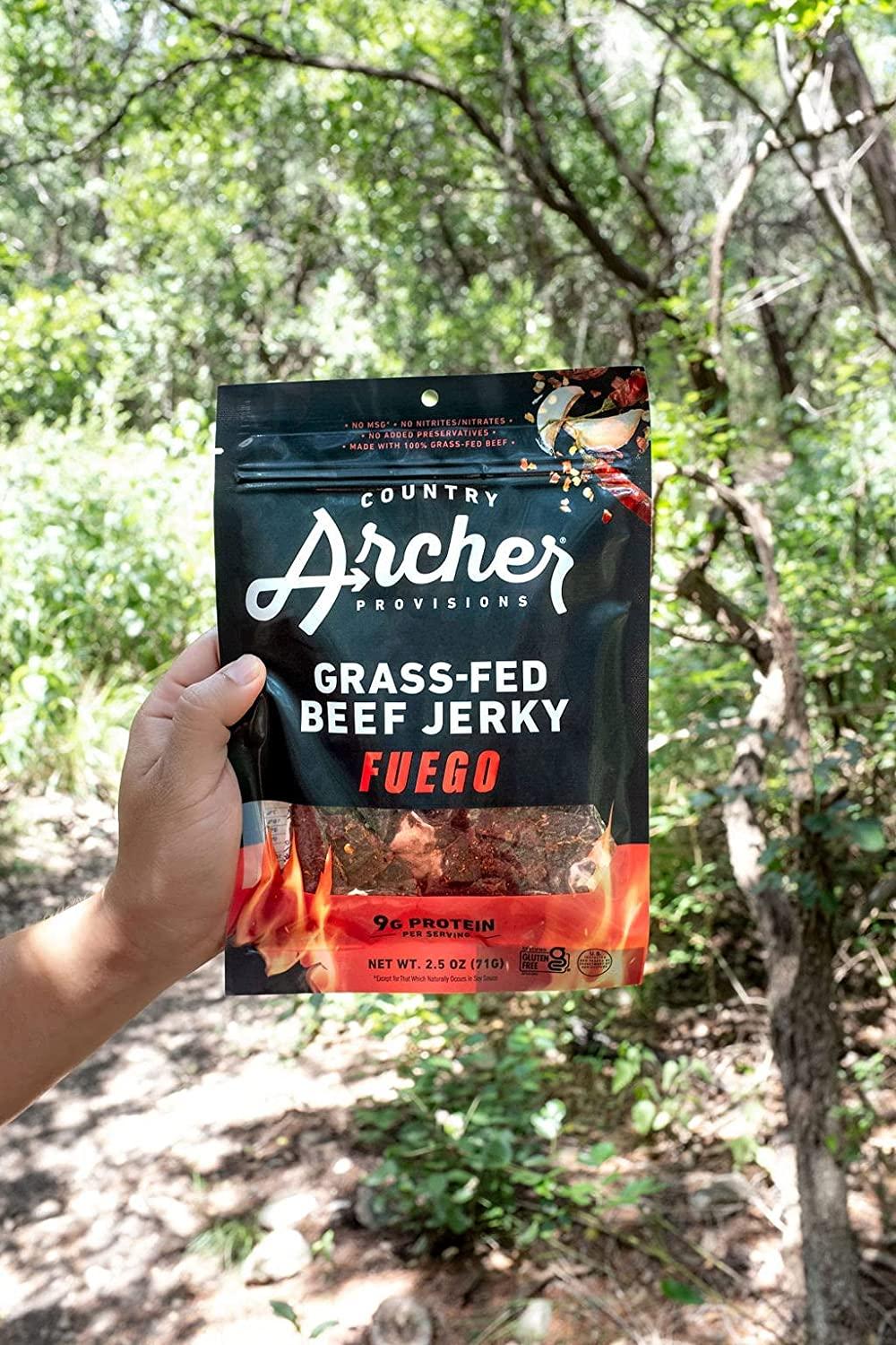 Jerky  100% Grass-Fed Beef Jerky – Country Archer Provisions