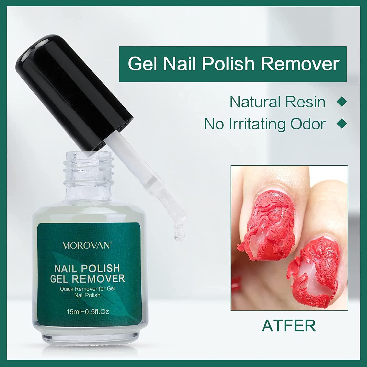 Nail Polish Remover Easy to Use Nails Cleaner Liquid for Home and Salon Use  30 ml (