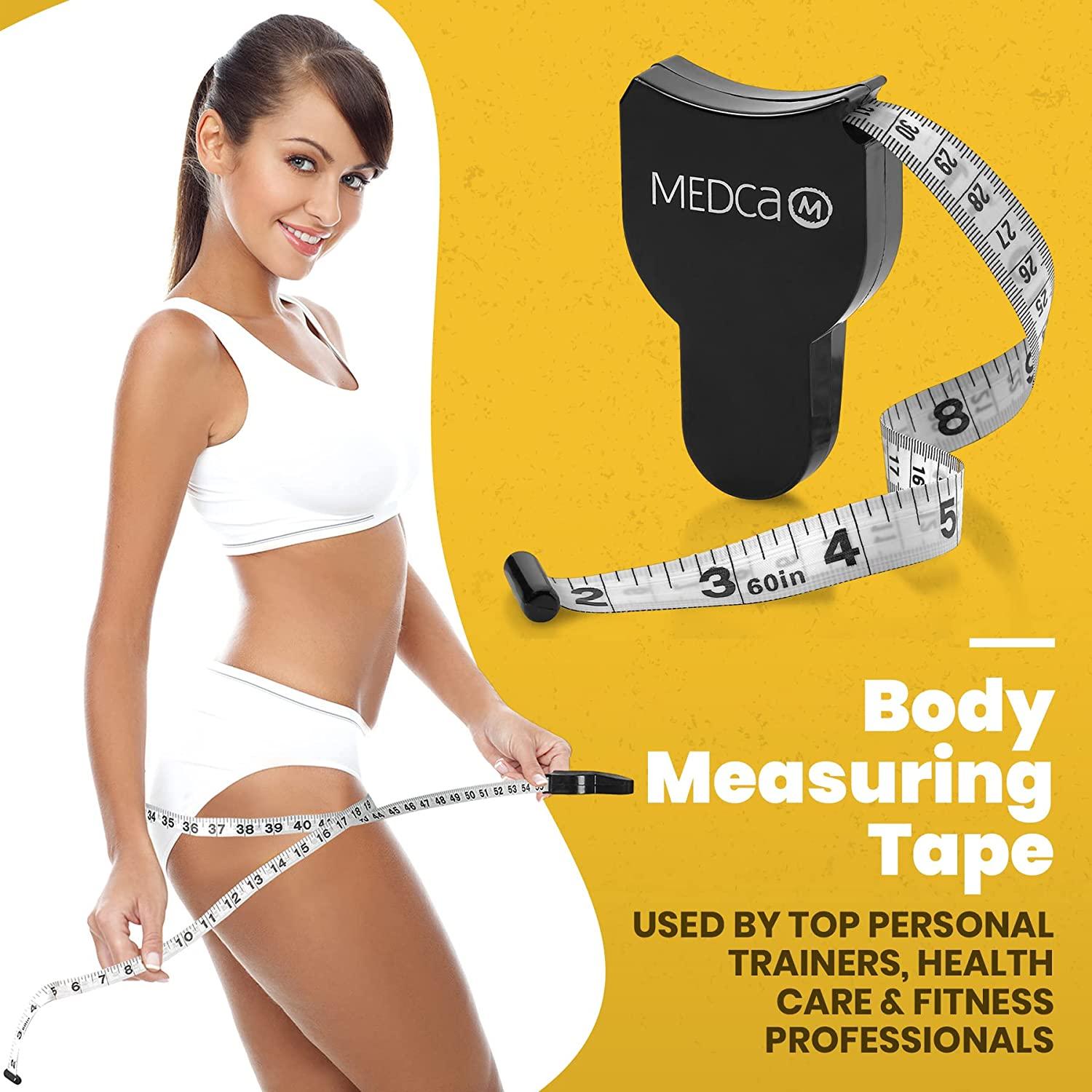 BMI Body Mass Index Tape Measure Calculator Sewing Tailor Body Scale  Fitness Caliper Measuring Body Retractable Tape Fat Tape Measure 