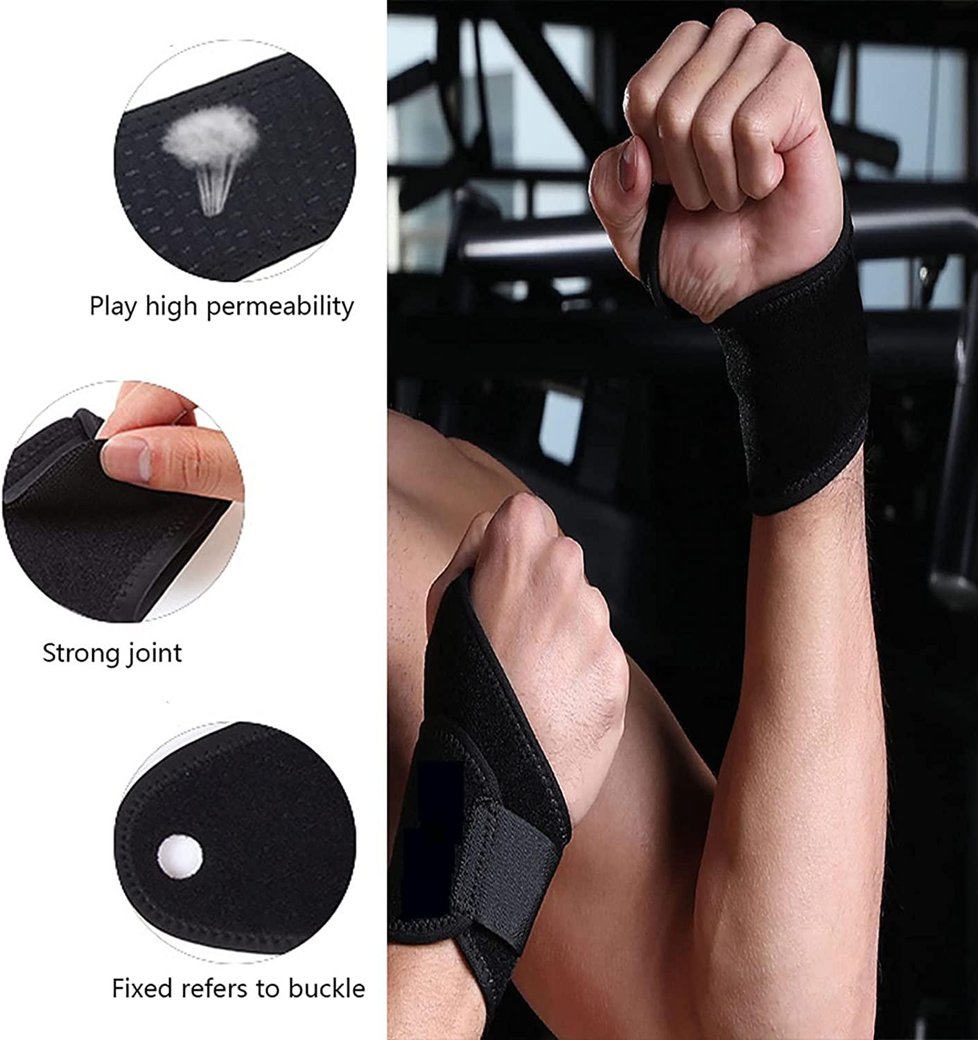 Wrist Band for Men & Women, Wrist Supporter for Gym. Wrist Wrap/Straps Gym  Accessories for Men for Hand Grip & Wrist Support. While Workout.