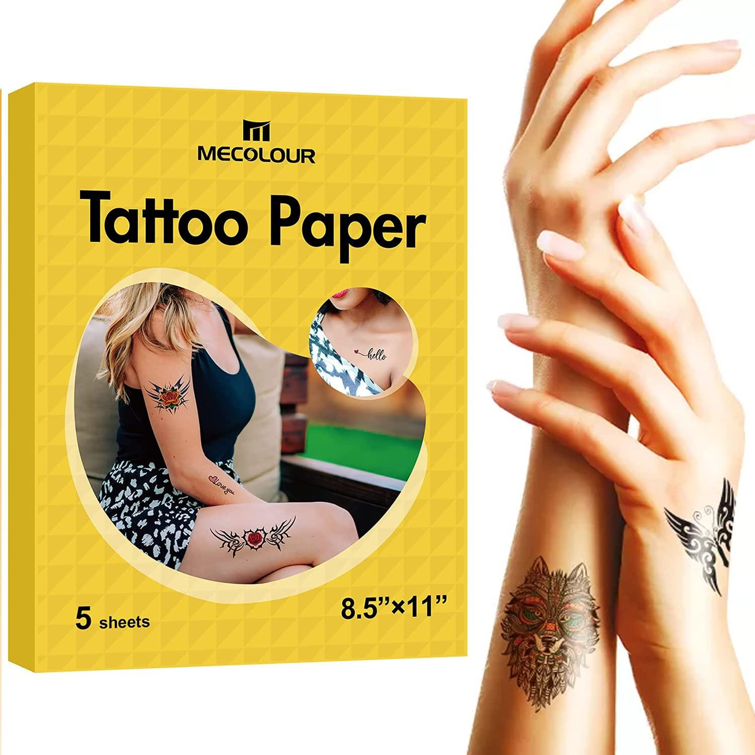 Tattoo Transfer Paper - BoChang Tattoo Stencil Paper 20 Sheets Tattoo  Thermal Stencil Paper 22cm x 28cm Transfer Paper for Tattoos, Tattoo Paper,  Tattoo Su | M.catch.com.au