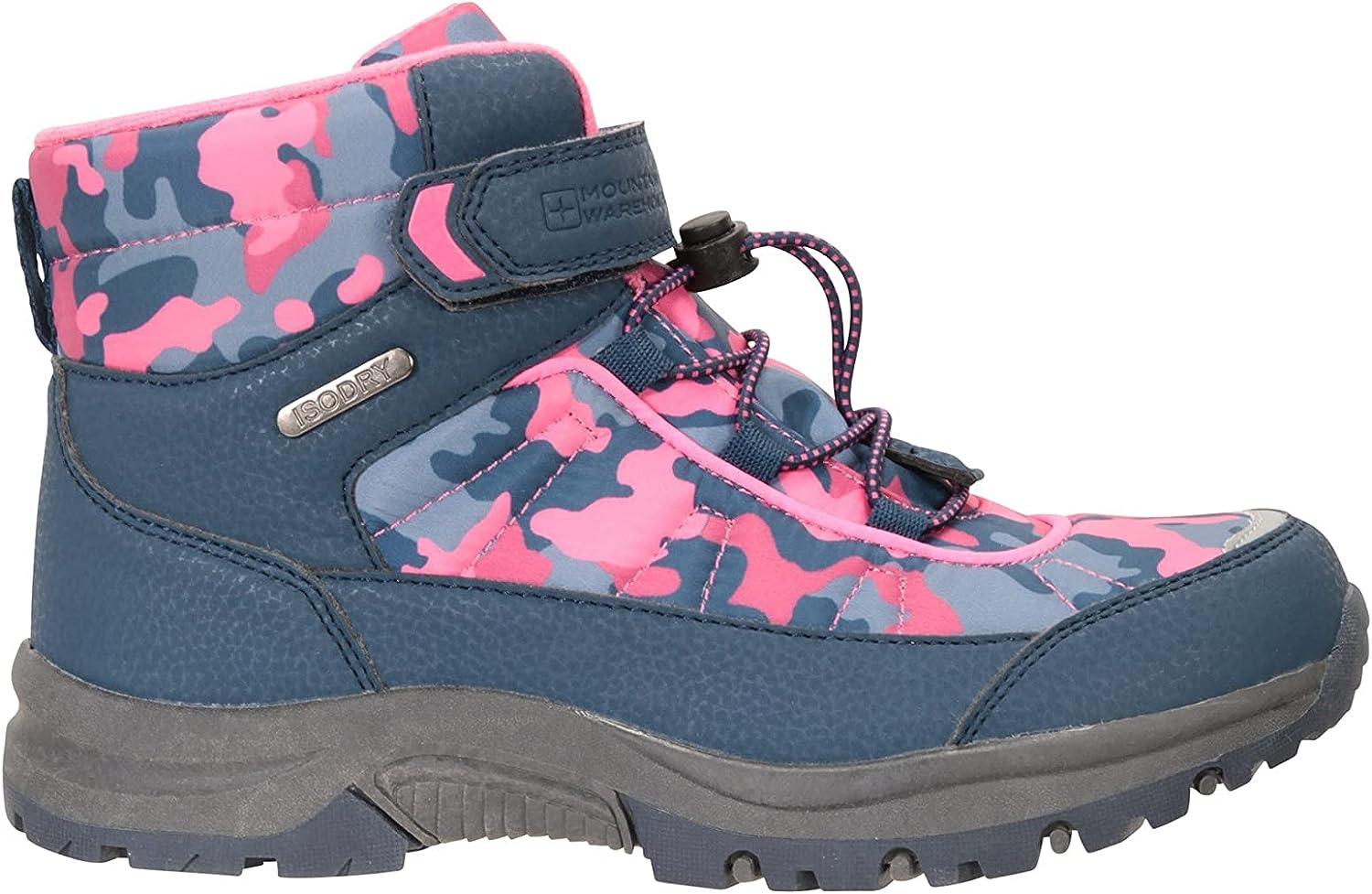 Mountain Warehouse Camo Waterproof Kids Boots - Casual Walking
