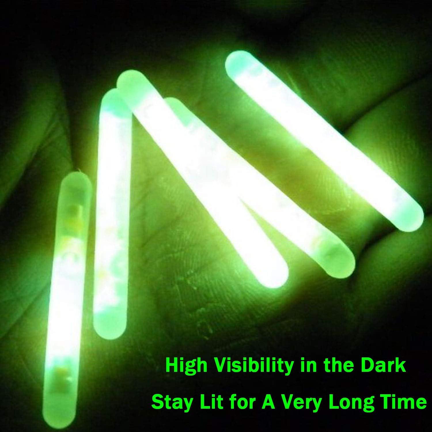 QualyQualy Fishing Glow Sticks for Bobbers, Fishing Bobber Lights