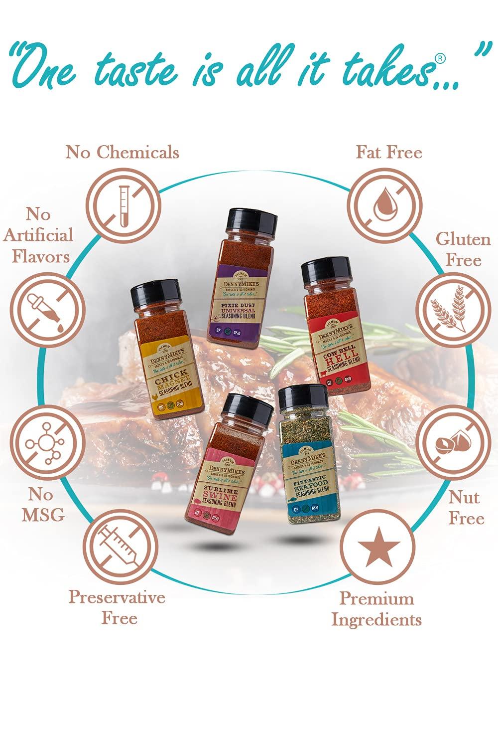 Chick Magnet Rotisserie Chicken Seasoning Rub for Cooking, Smoking, and  Grilling, Gluten-Free, Low Sodium, Keto-Friendly Chicken Seasoning Spice  Blend