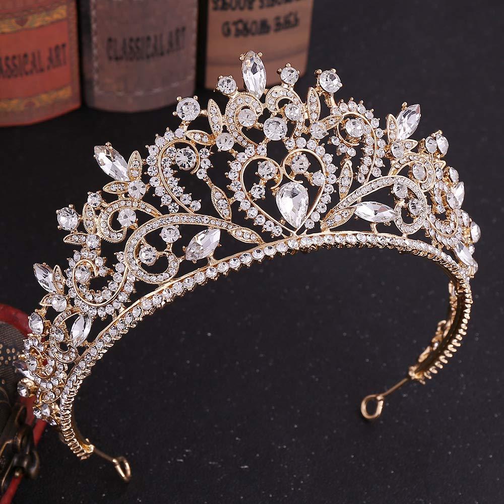 Bridal Headdress Crown Red Wedding Korean Wedding Dress Hair Accessories  Wedding Temperament Accessories Crowns for Women